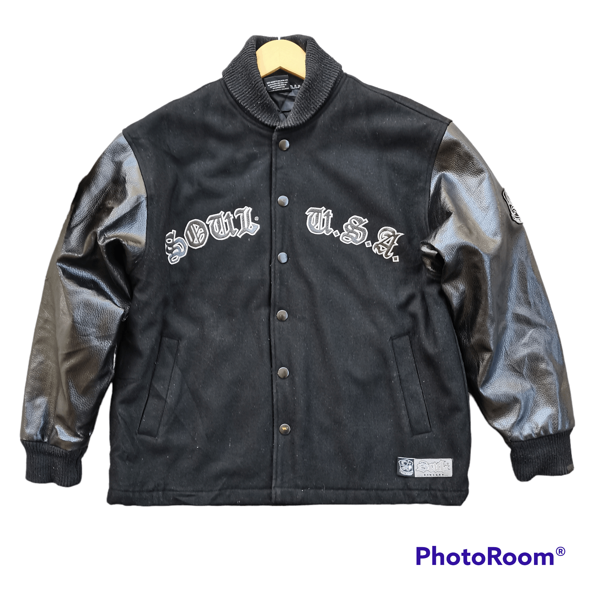 Vintage Archive🔥Vintage SOUL USA Varsity Jacket Size US M / EU 48-50 / 2 - 1 Thumbnail