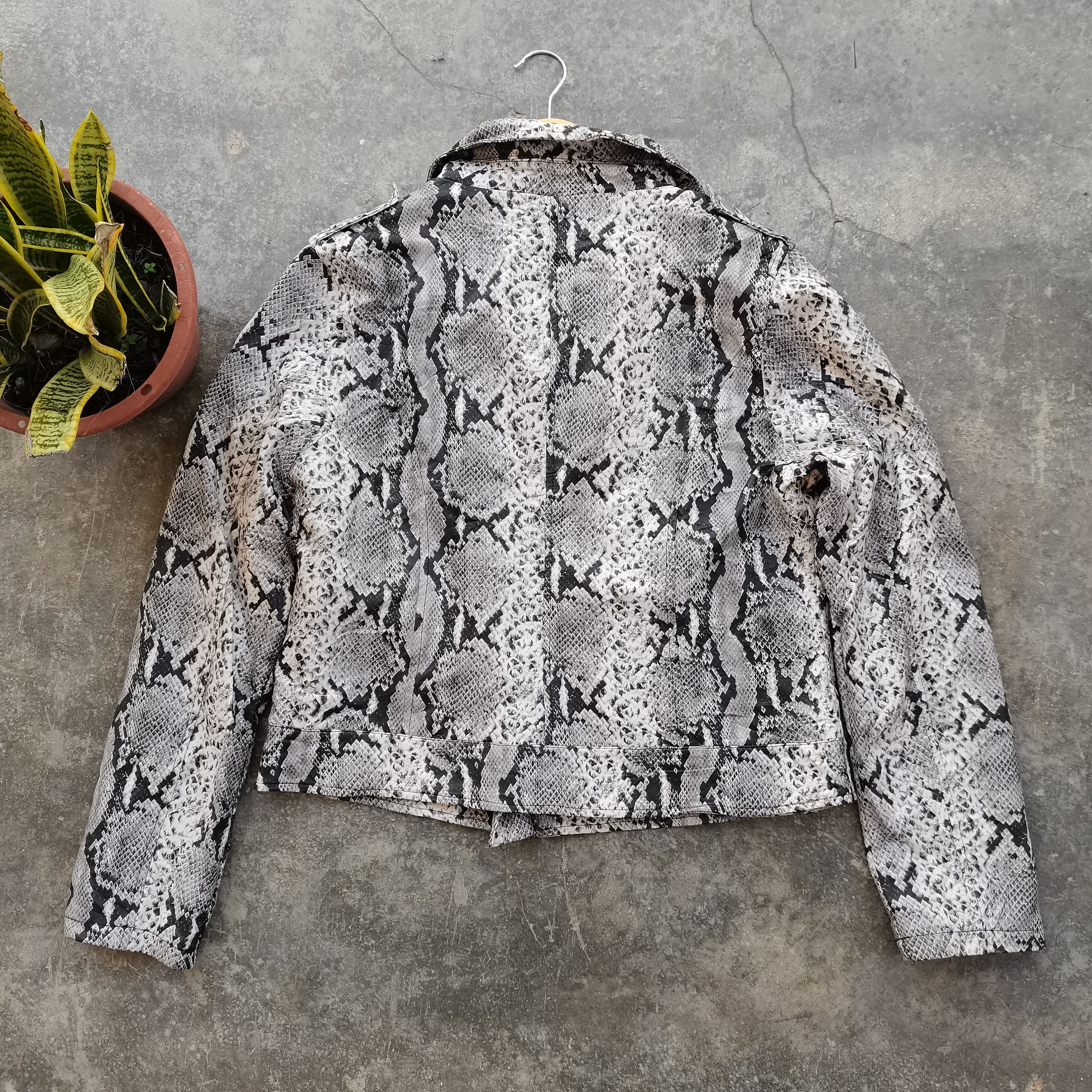 Other Very Rare🔥Vintage LOUIS PARIS Phyton Style Jacket Size US L / EU 52-54 / 3 - 7 Thumbnail