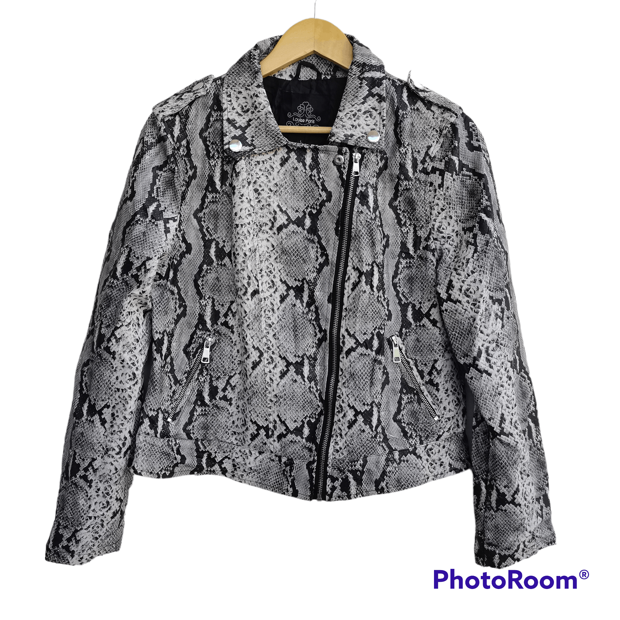 Other Very Rare🔥Vintage LOUIS PARIS Phyton Style Jacket Size US L / EU 52-54 / 3 - 1 Thumbnail