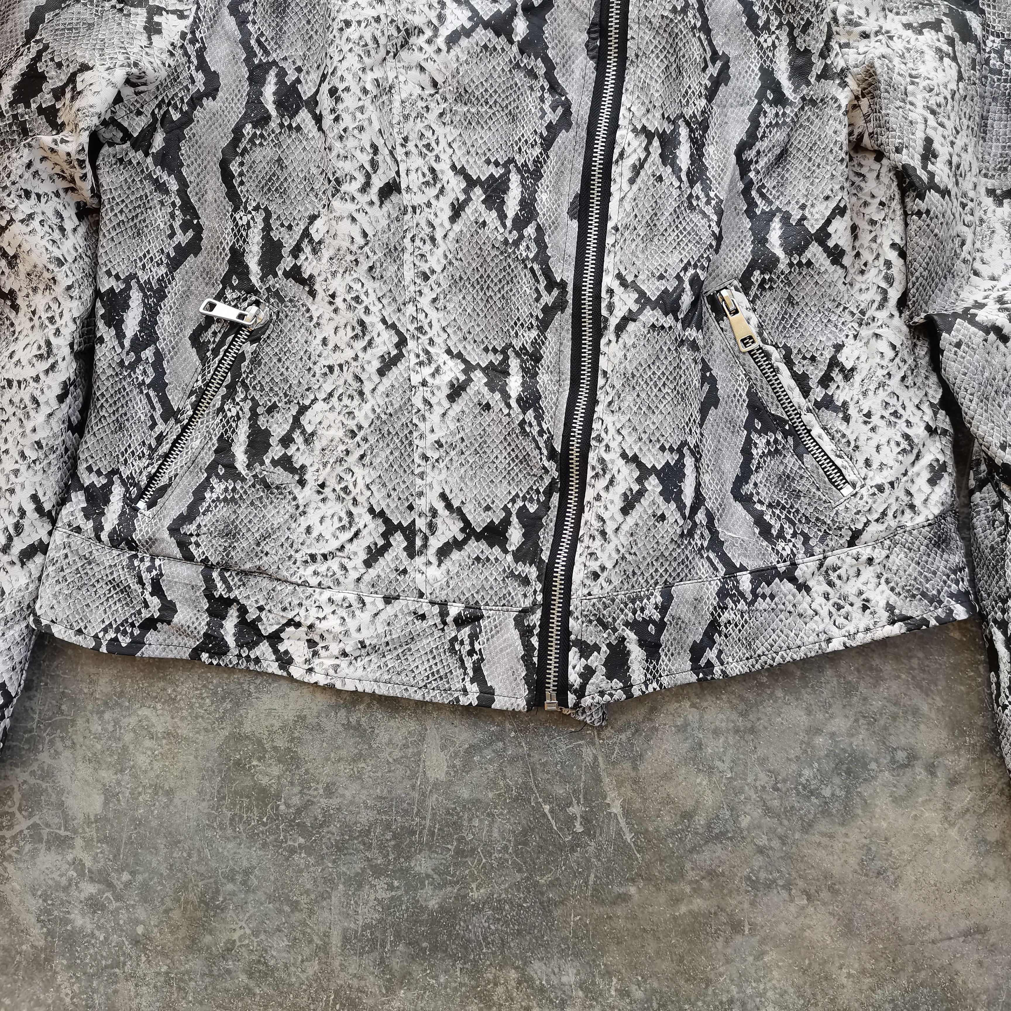 Other Very Rare🔥Vintage LOUIS PARIS Phyton Style Jacket Size US L / EU 52-54 / 3 - 6 Thumbnail