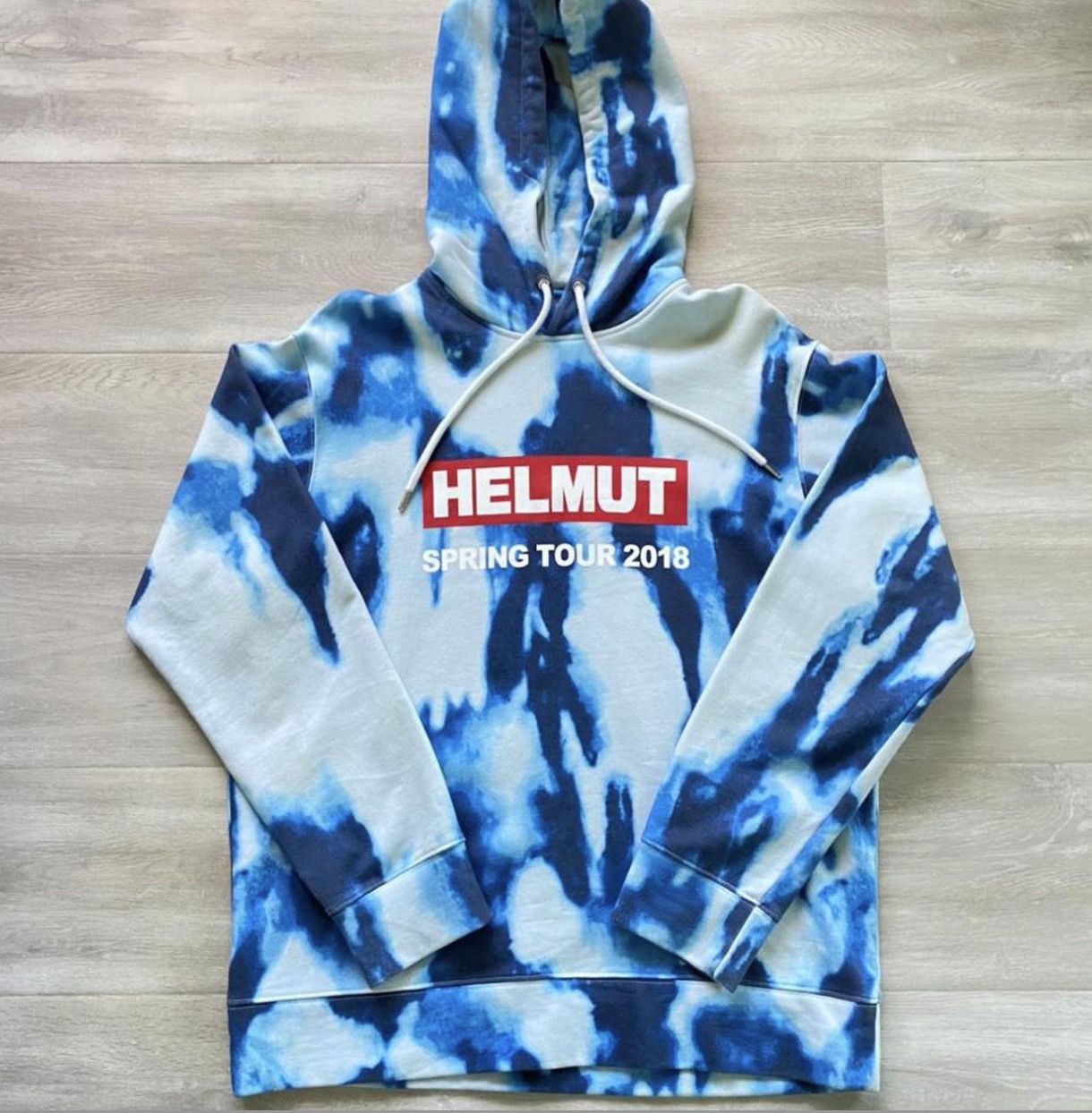 Helmut Lang RARE helmut lang water color dye hoodie sweatshirt Size US M / EU 48-50 / 2 - 1 Thumbnail