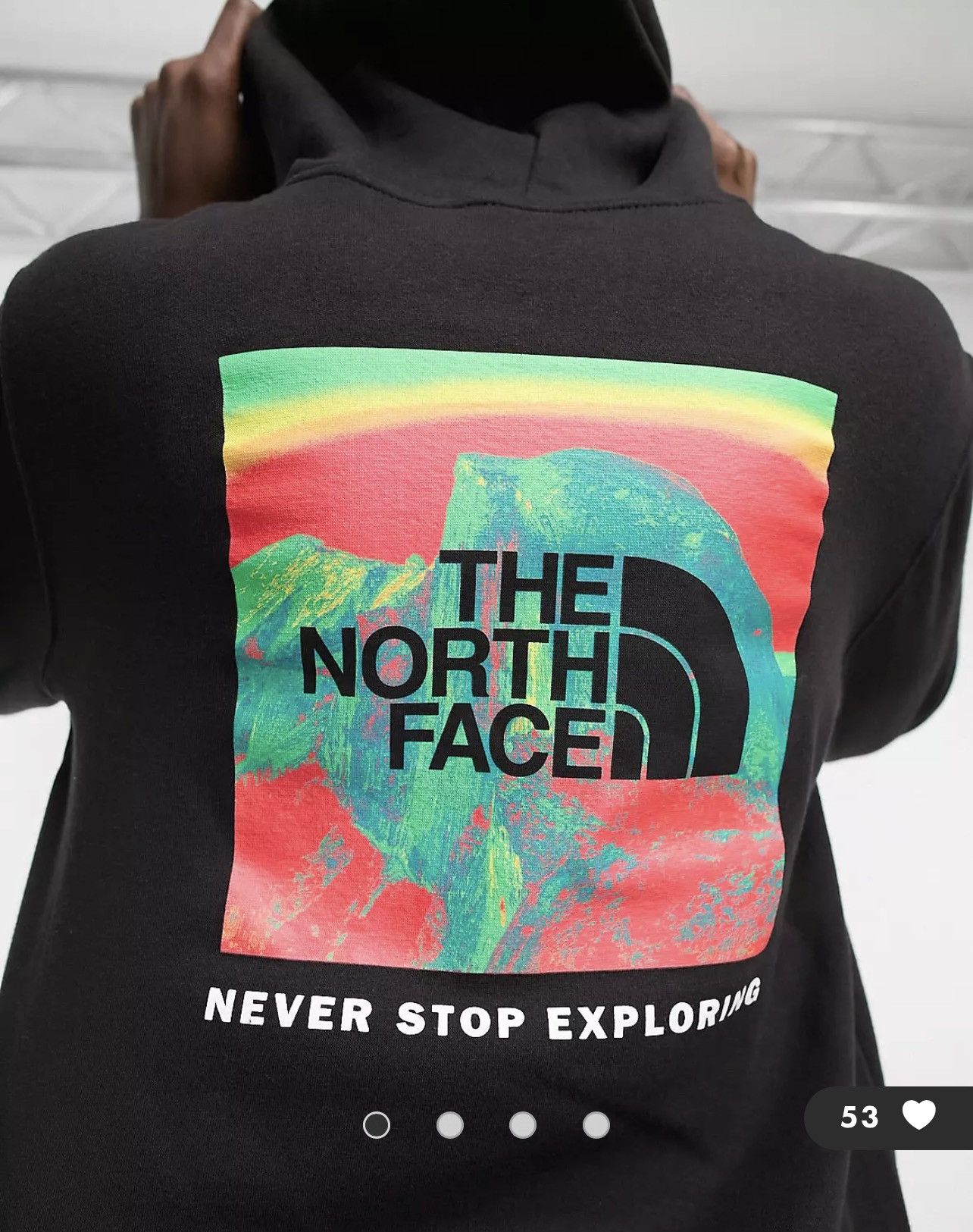 The North Face The North Face NWT huge logo gorpcore style hoodie TNF Size US M / EU 48-50 / 2 - 2 Thumbnail