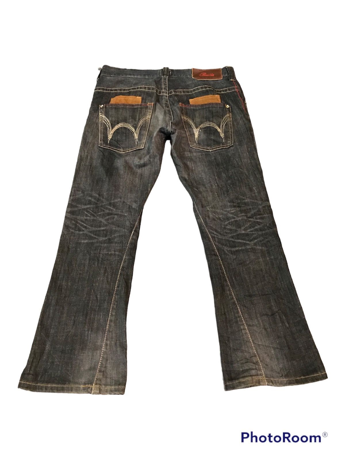 image of Flare Jeans Edwin Tokyo Japan Boot Cut in Black, Men's (Size 33)