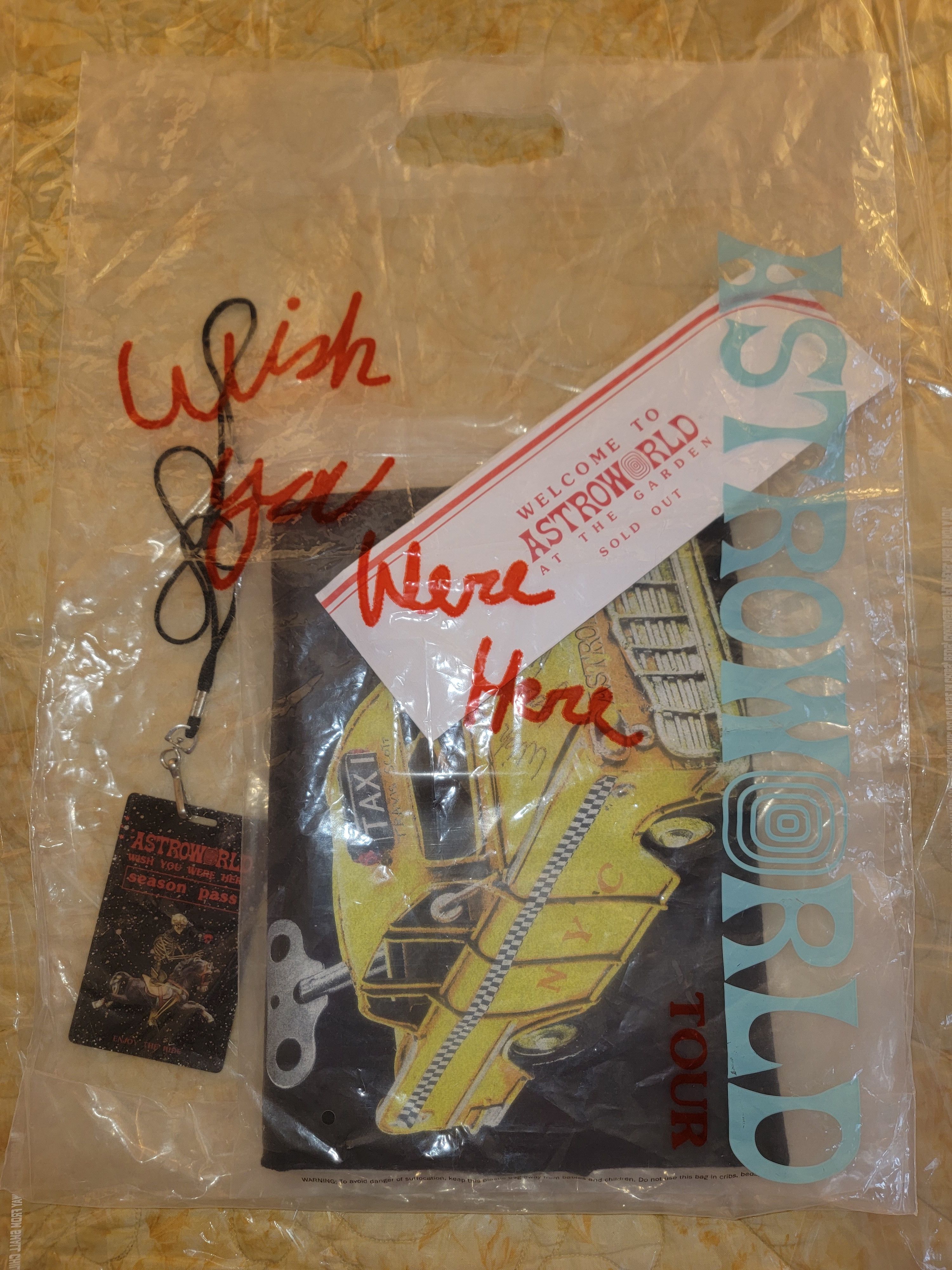 Travis Scott Travis Scott Astroworld Wish You Were Here Tee Size US L / EU 52-54 / 3 - 12 Thumbnail