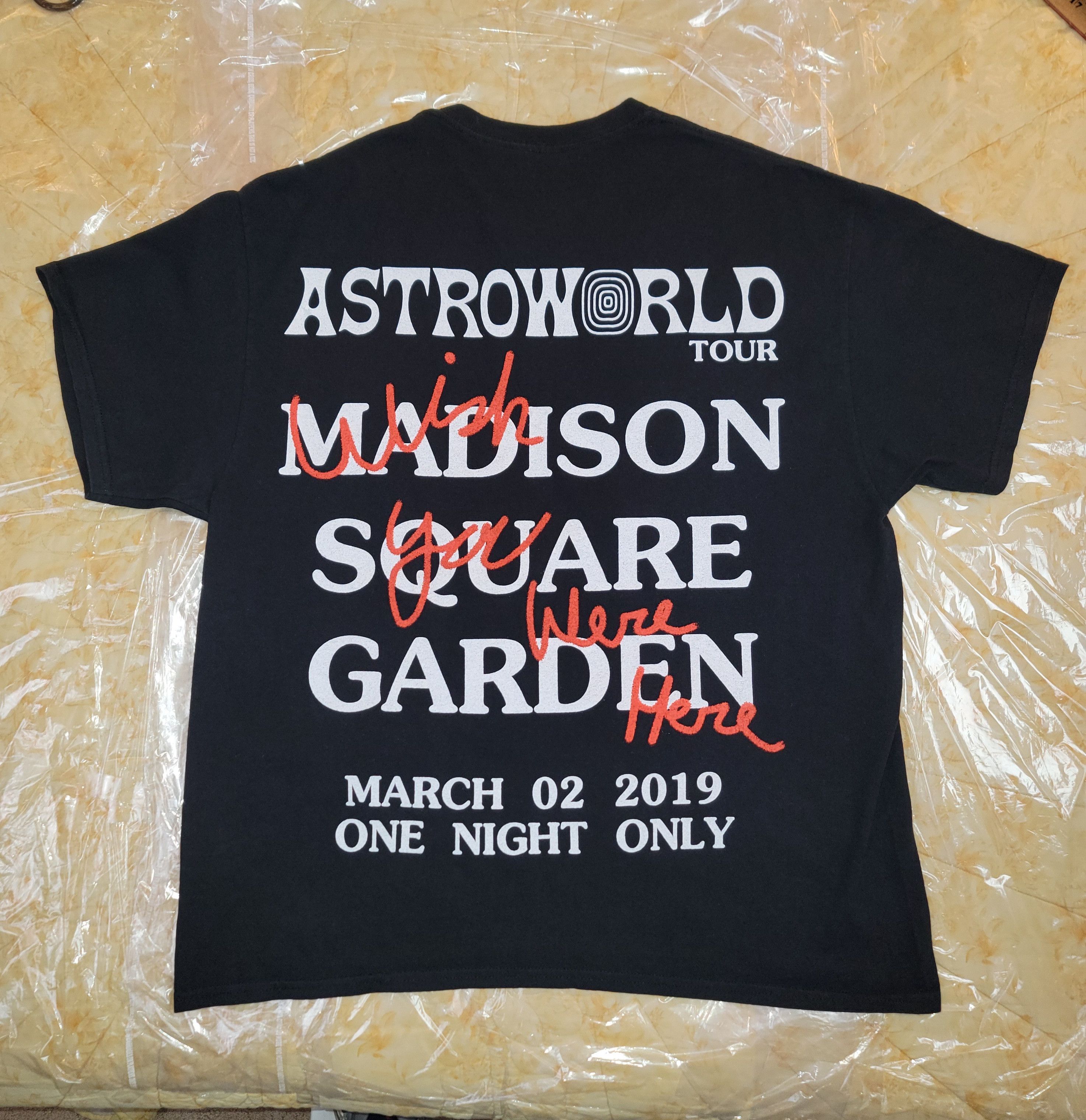 Travis Scott Travis Scott Astroworld Wish You Were Here Tee Size US L / EU 52-54 / 3 - 7 Thumbnail