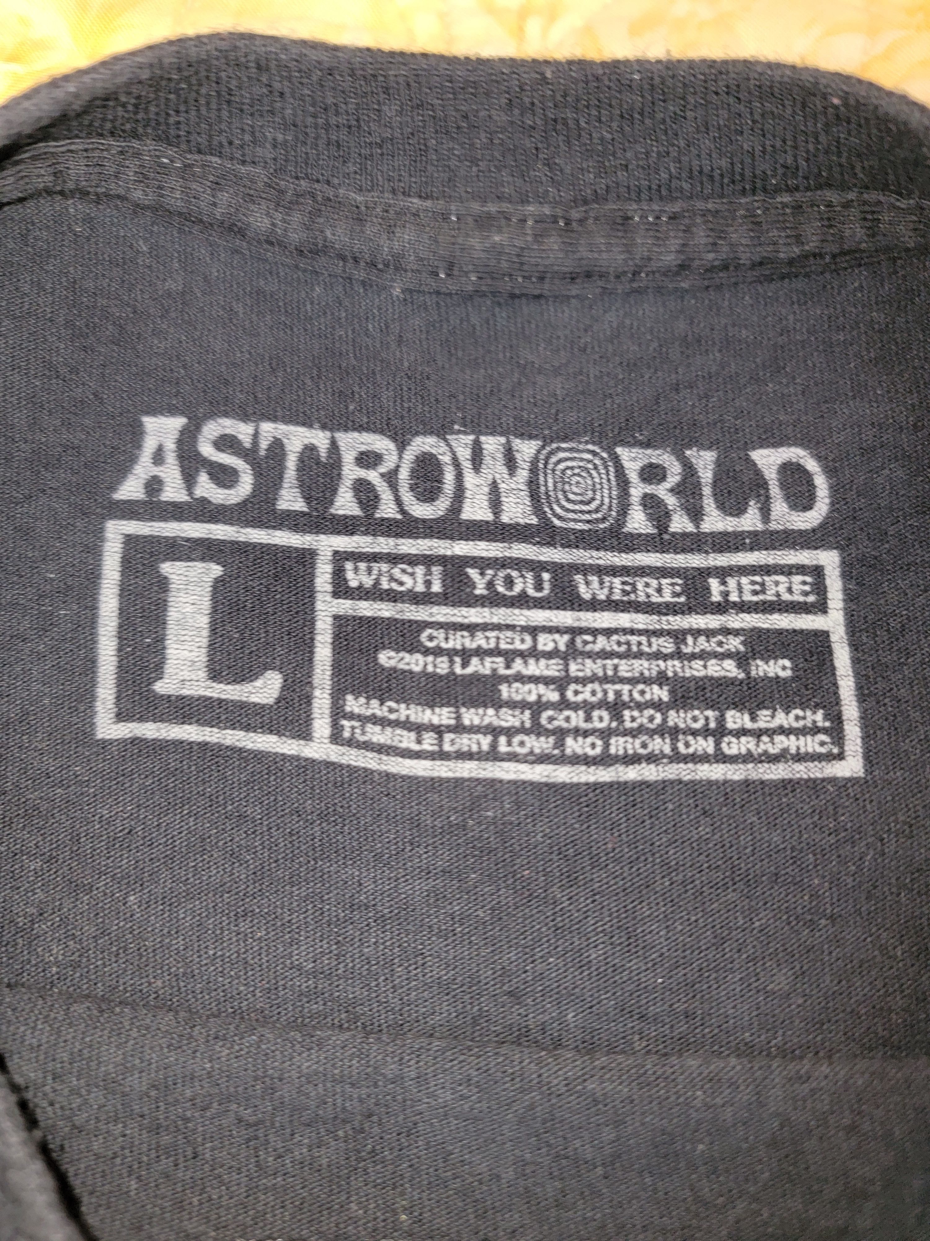 Travis Scott Travis Scott Astroworld Wish You Were Here Tee Size US L / EU 52-54 / 3 - 4 Thumbnail