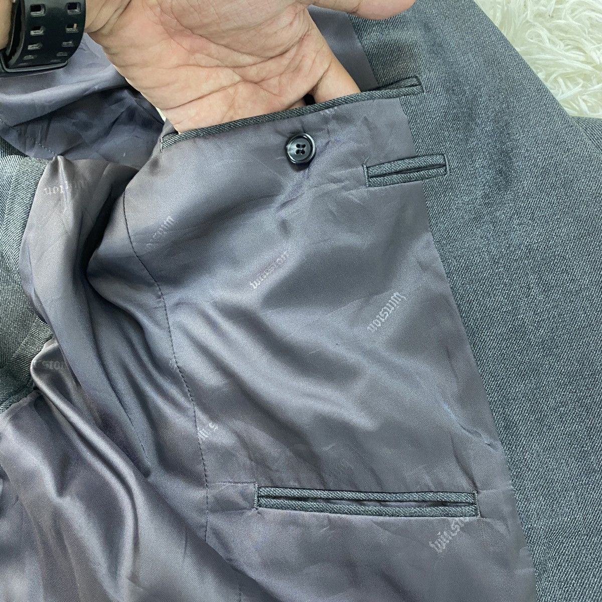Designer Winston 🚬 Odakyu Original Blazer Size 42R - 16 Thumbnail