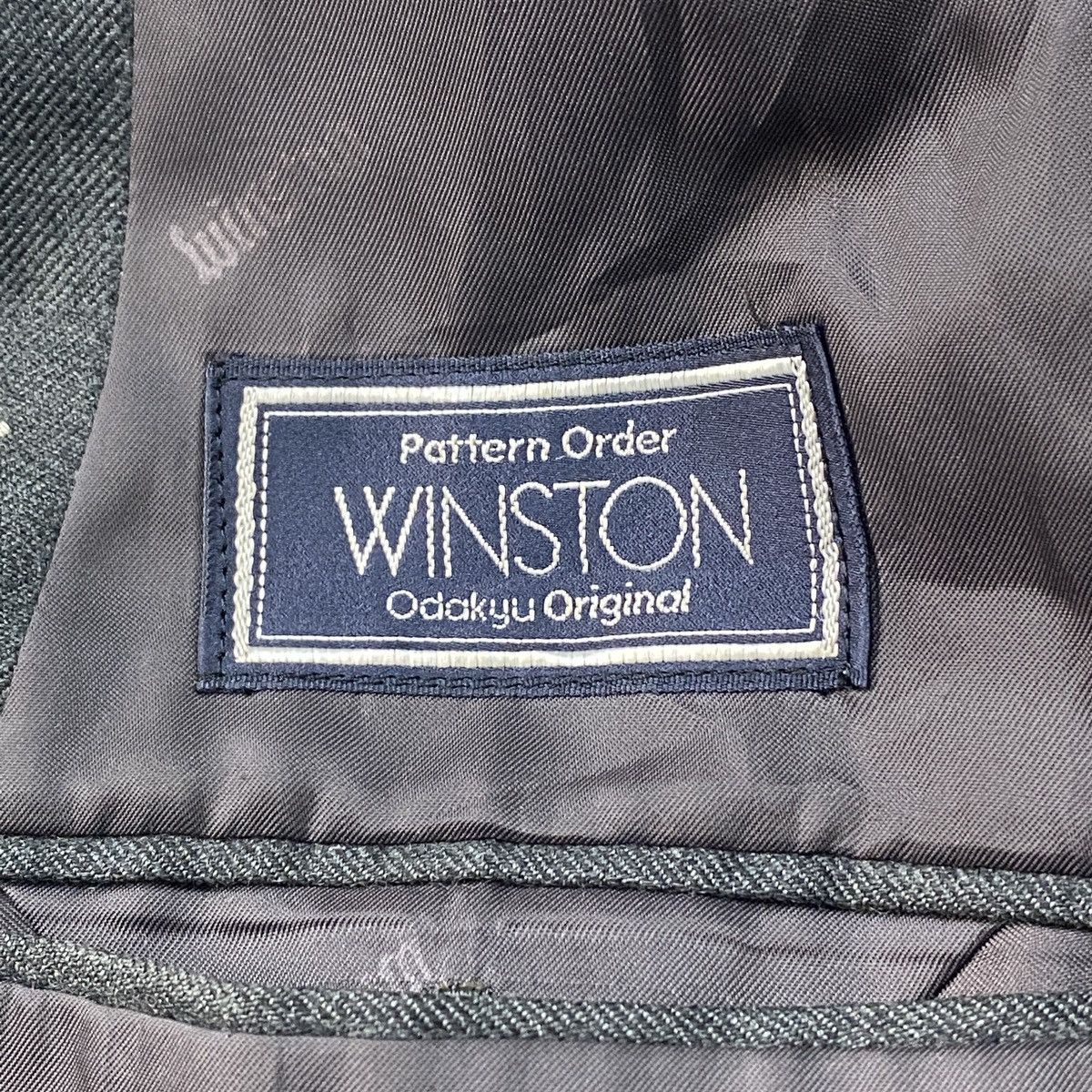 Designer Winston 🚬 Odakyu Original Blazer Size 42R - 15 Thumbnail