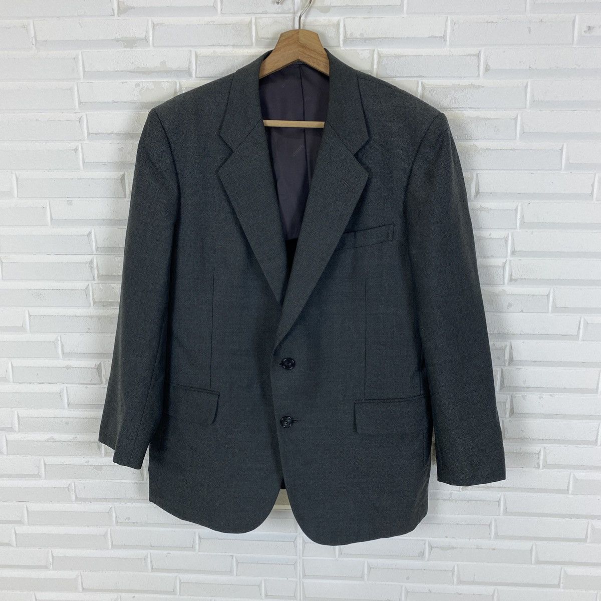 Designer Winston 🚬 Odakyu Original Blazer Size 42R - 2 Thumbnail