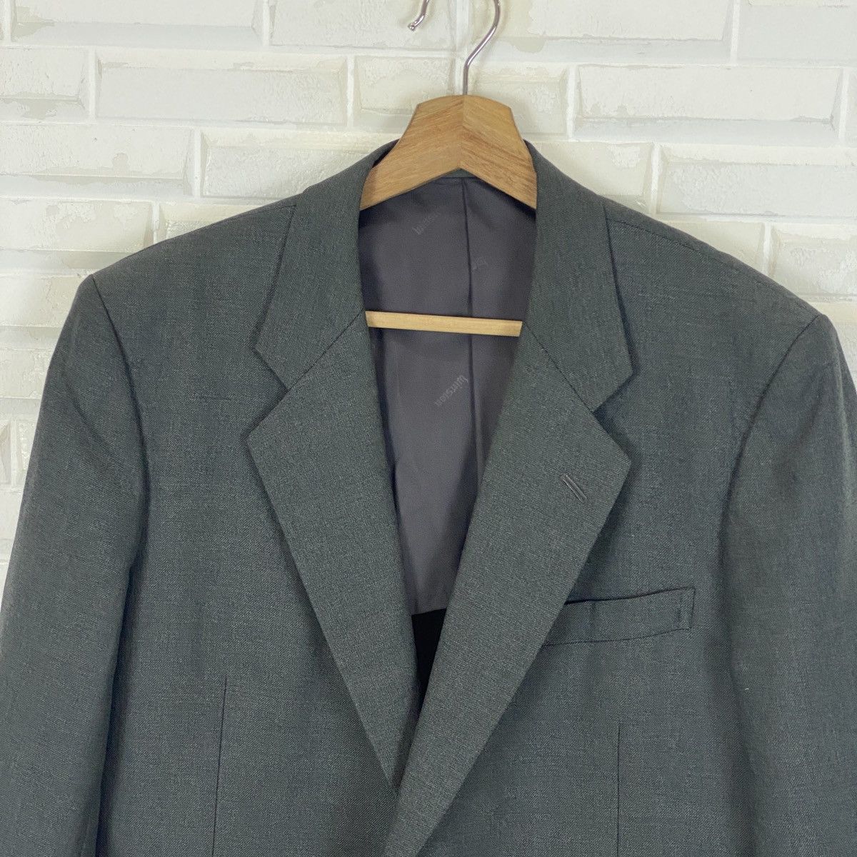 Designer Winston 🚬 Odakyu Original Blazer Size 42R - 4 Thumbnail