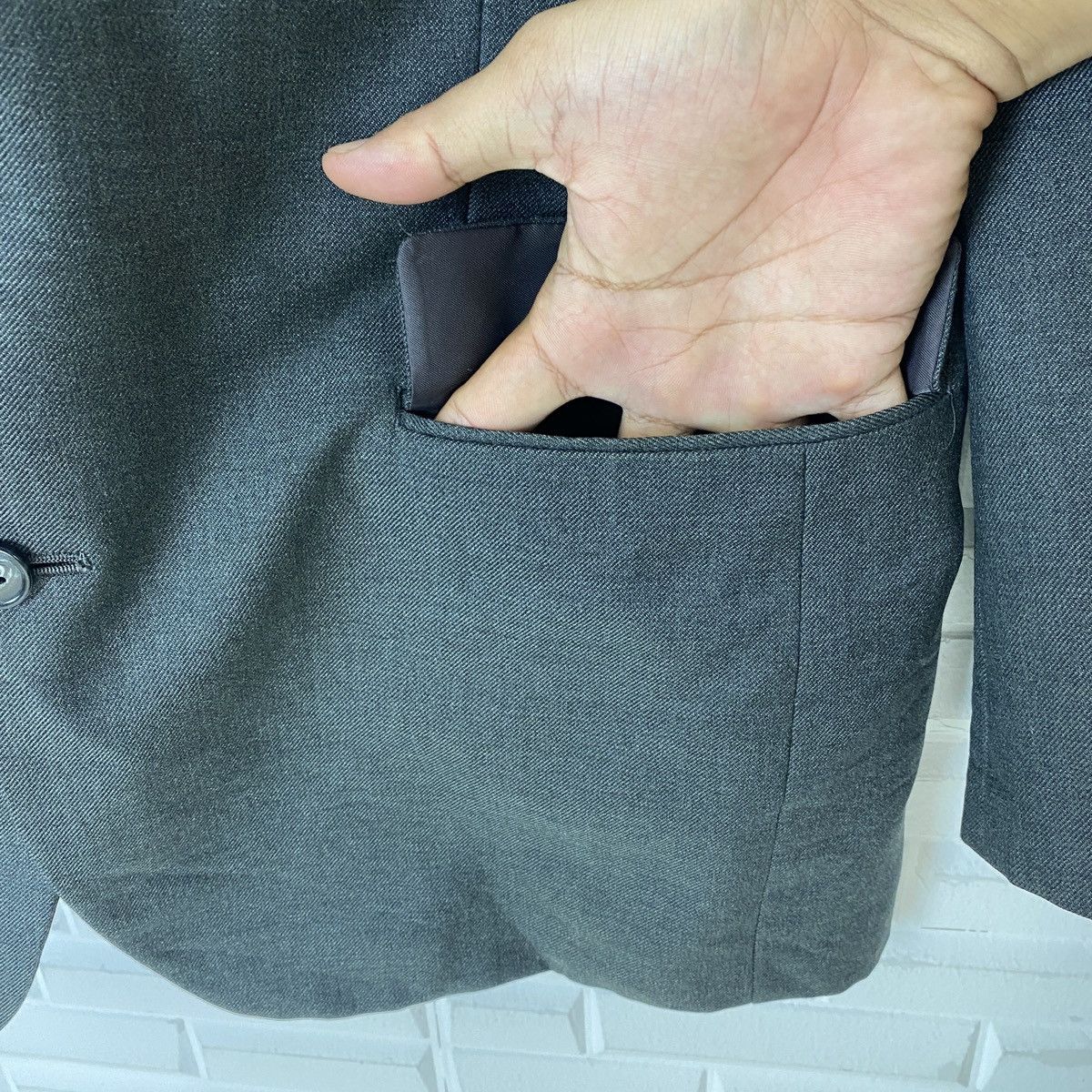 Designer Winston 🚬 Odakyu Original Blazer Size 42R - 9 Thumbnail