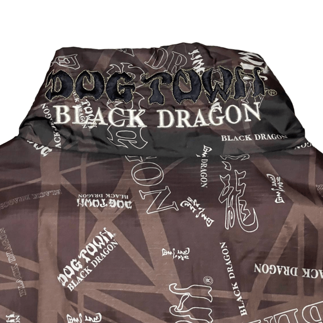 Dogtown Vintage Dogtown Black Dragon All Over Print Puffer Jacket Size US XL / EU 56 / 4 - 15 Thumbnail
