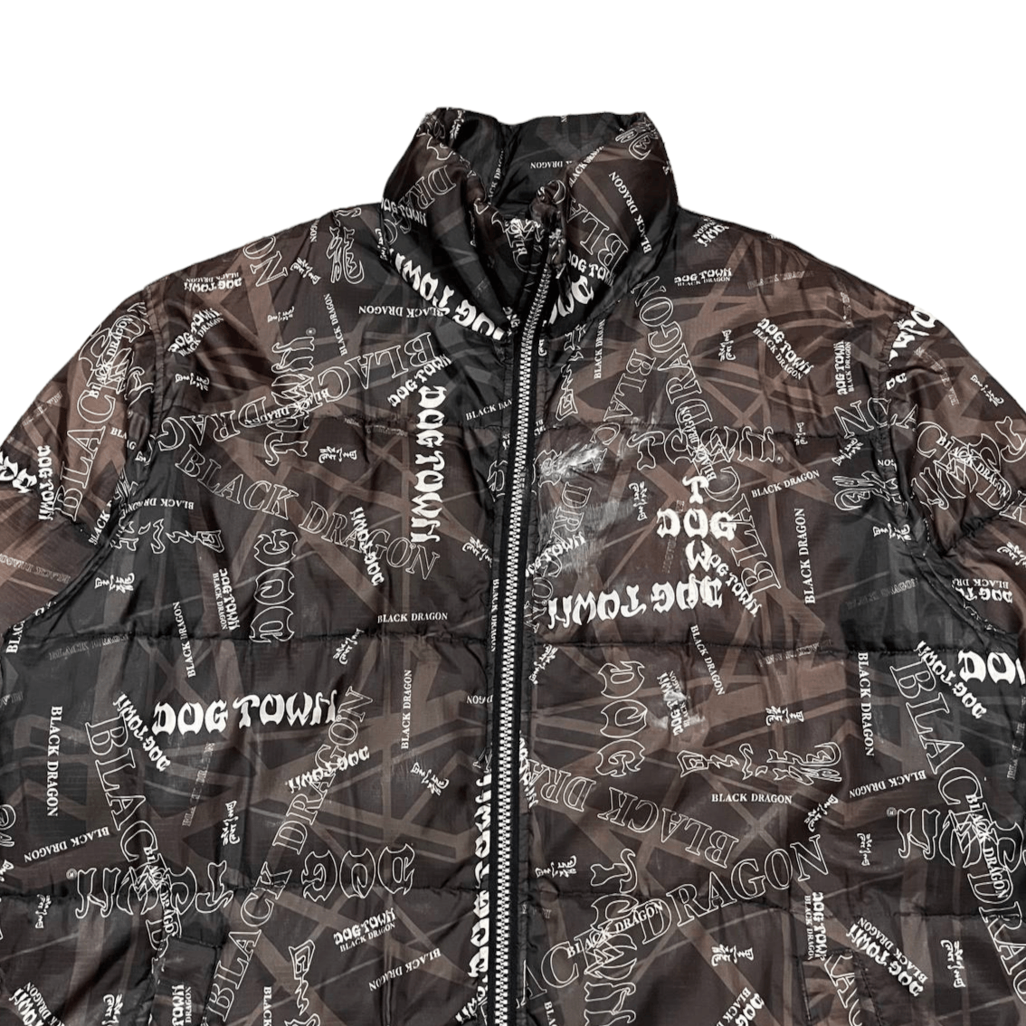 Dogtown Vintage Dogtown Black Dragon All Over Print Puffer Jacket Size US XL / EU 56 / 4 - 2 Thumbnail