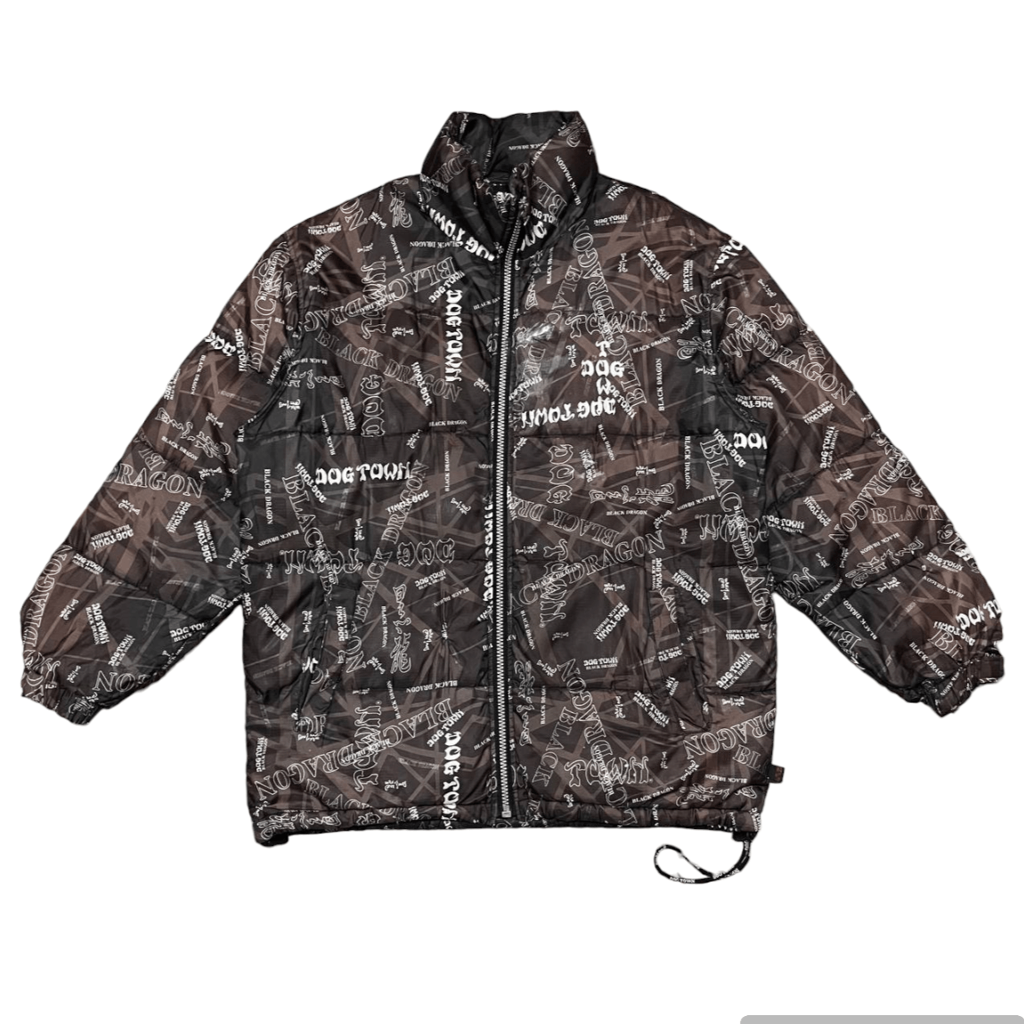 Dogtown Vintage Dogtown Black Dragon All Over Print Puffer Jacket Size US XL / EU 56 / 4 - 1 Thumbnail