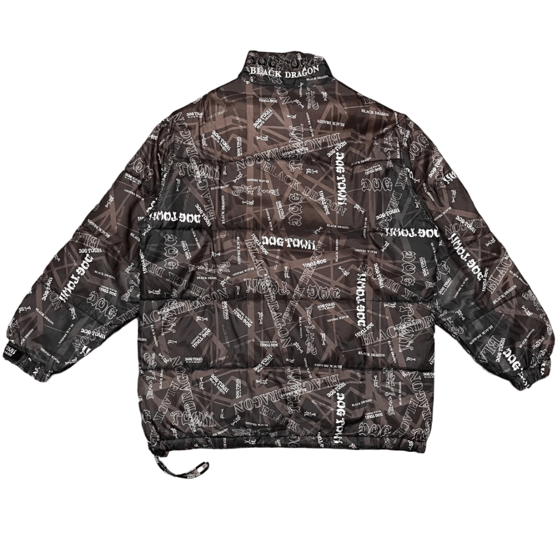 Dogtown Vintage Dogtown Black Dragon All Over Print Puffer Jacket Size US XL / EU 56 / 4 - 14 Thumbnail