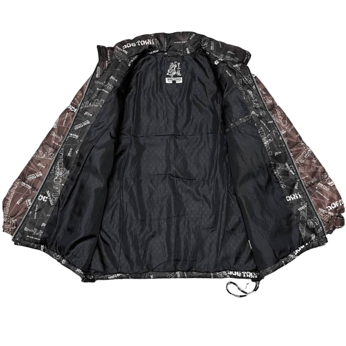 Dogtown Vintage Dogtown Black Dragon All Over Print Puffer Jacket Size US XL / EU 56 / 4 - 10 Thumbnail