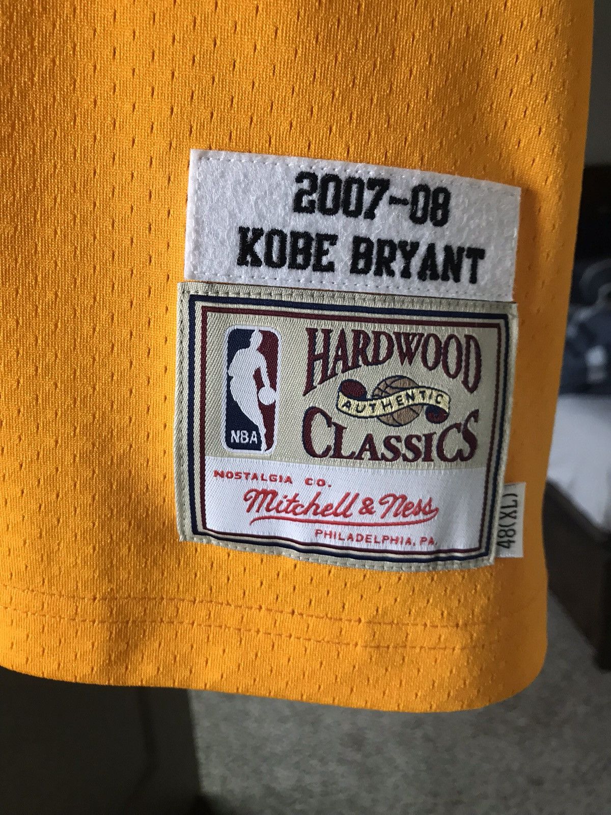 Mitchell & Ness 2007-08 60th Anniversary Kobe Bryant Jersey