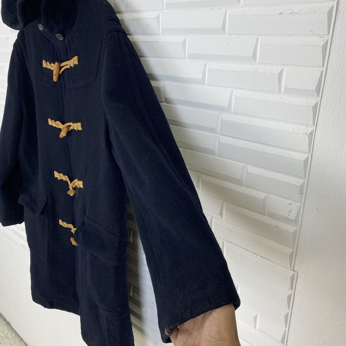 Japanese Brand × Woolrich Woolen Mills 🔥LAST PRICE🔥 Spinash Wool Duffle Hooded Long Jacket Size US M / EU 48-50 / 2 - 11 Thumbnail