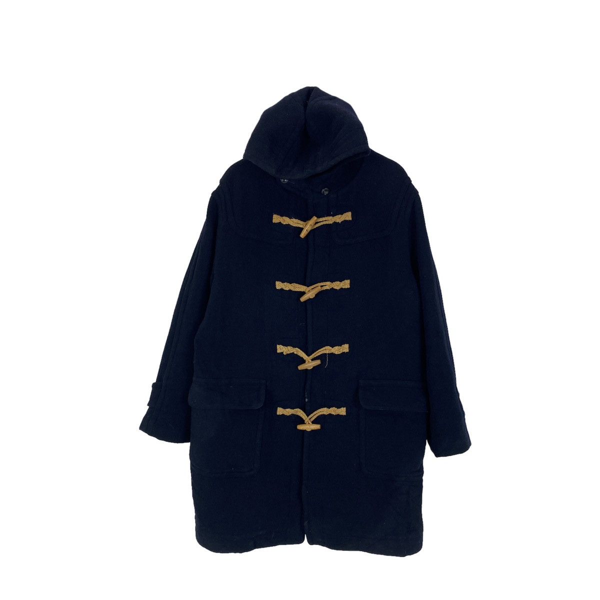 Japanese Brand × Woolrich Woolen Mills 🔥LAST PRICE🔥 Spinash Wool Duffle Hooded Long Jacket Size US M / EU 48-50 / 2 - 1 Thumbnail