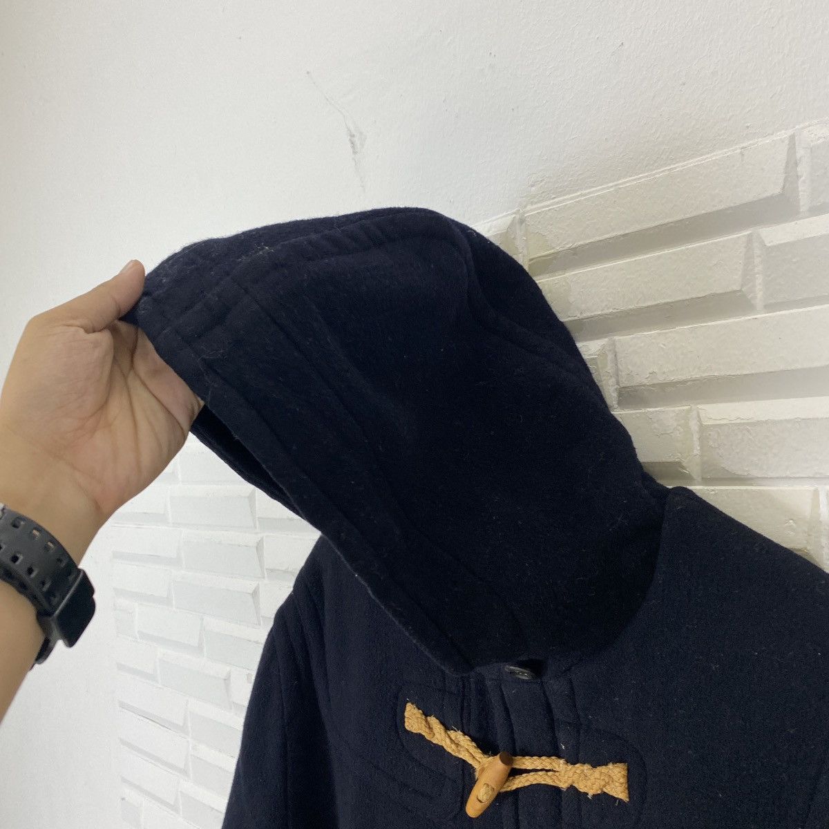 Japanese Brand × Woolrich Woolen Mills 🔥LAST PRICE🔥 Spinash Wool Duffle Hooded Long Jacket Size US M / EU 48-50 / 2 - 13 Thumbnail