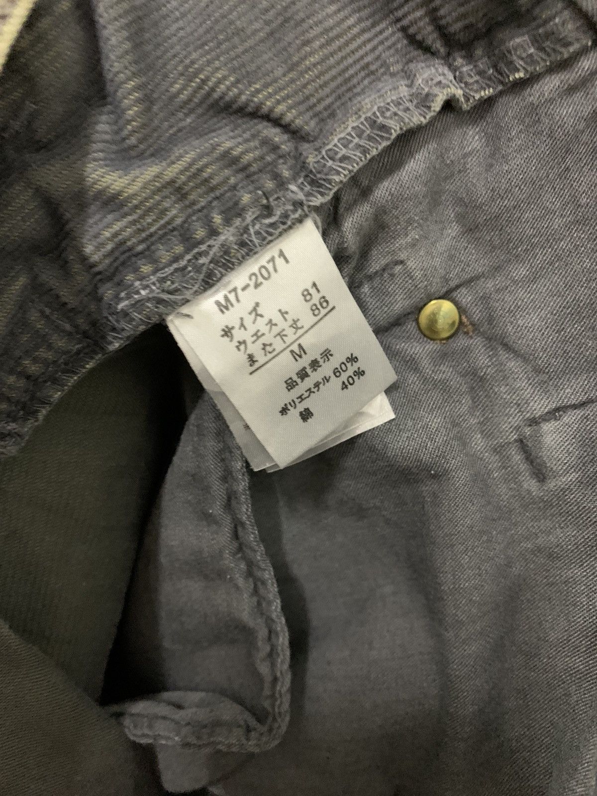 Marithe + Francois Girbaud × Vintage Vintage Marithe Francois Girbaud Flare Corduroy Size 30" / US 8 / IT 44 - 11 Thumbnail