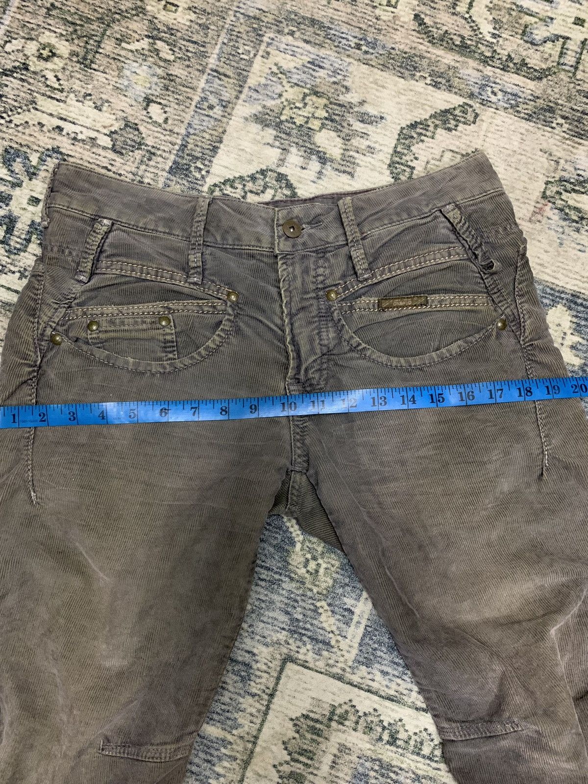 Marithe + Francois Girbaud × Vintage Vintage Marithe Francois Girbaud Flare Corduroy Size 30" / US 8 / IT 44 - 17 Thumbnail