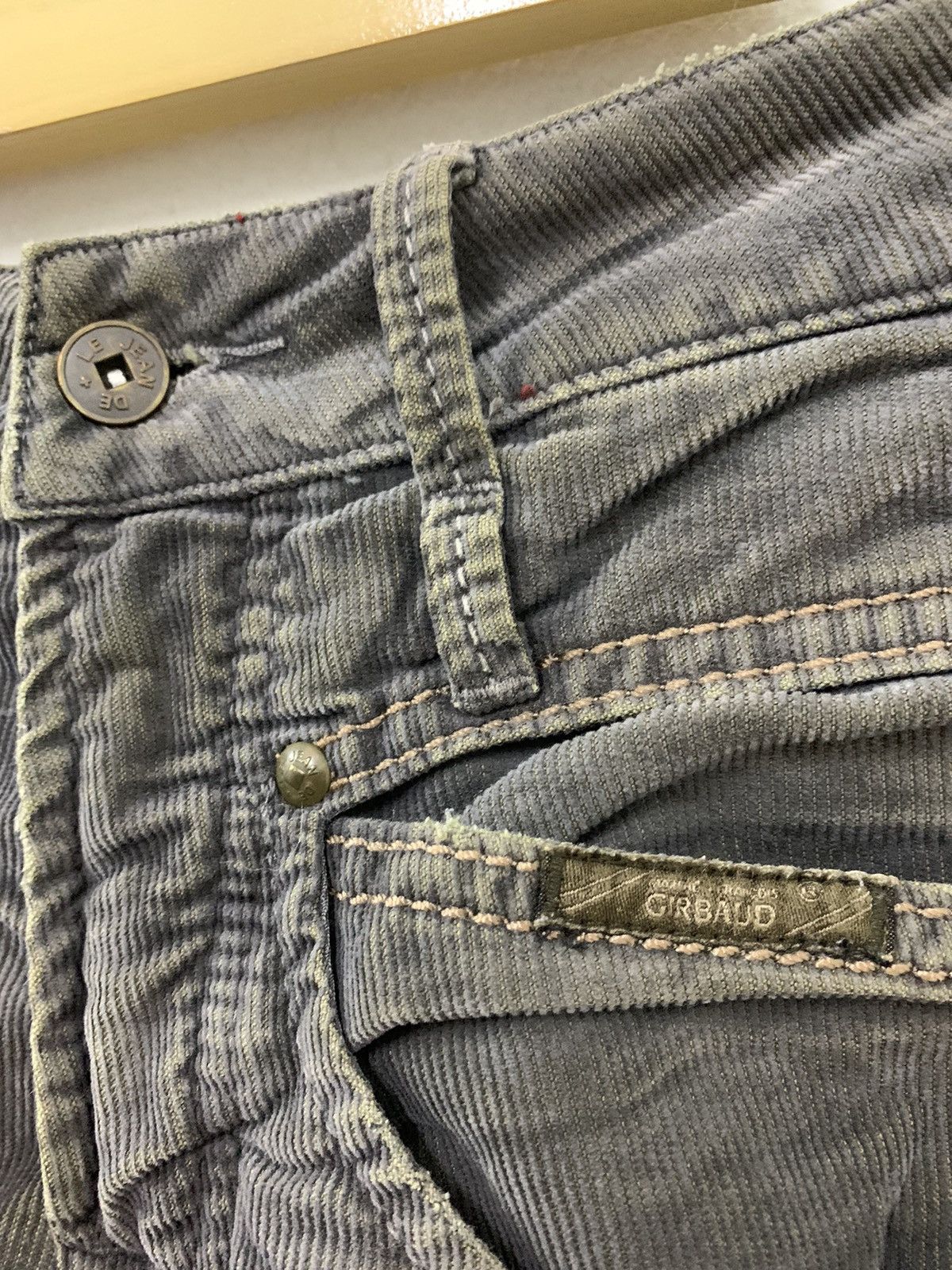 Marithe + Francois Girbaud × Vintage Vintage Marithe Francois Girbaud Flare Corduroy Size 30" / US 8 / IT 44 - 6 Thumbnail