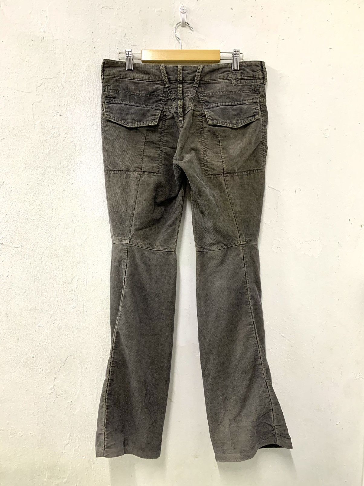 Marithe + Francois Girbaud × Vintage Vintage Marithe Francois Girbaud Flare Corduroy Size 30" / US 8 / IT 44 - 2 Thumbnail
