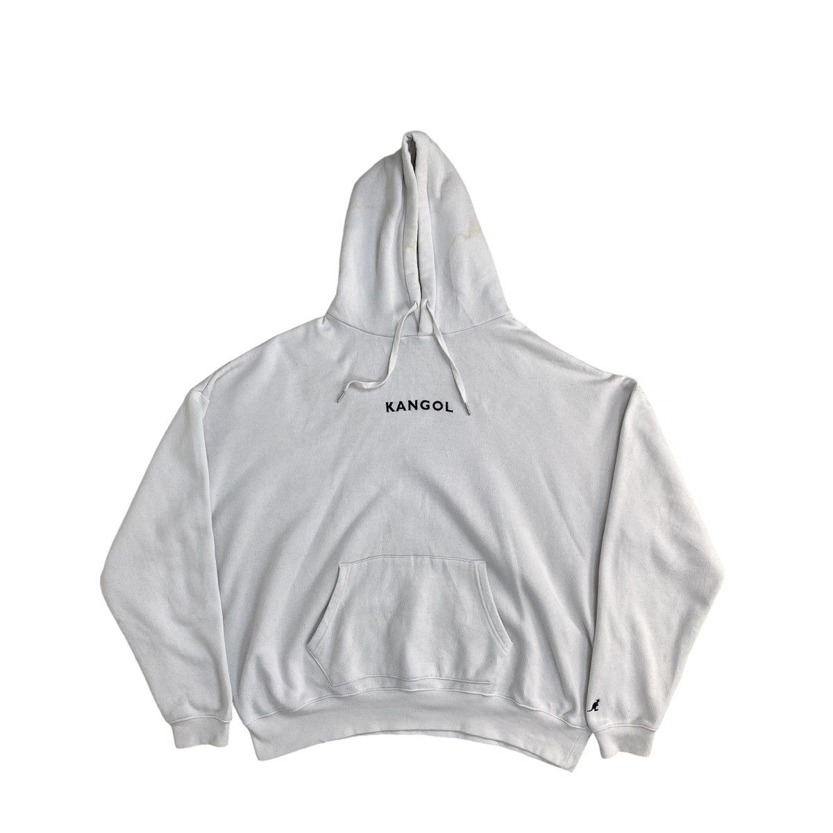 Kangol Kangol Oversized White Sweater Hoodie Size US XL / EU 56 / 4 - 1 Thumbnail