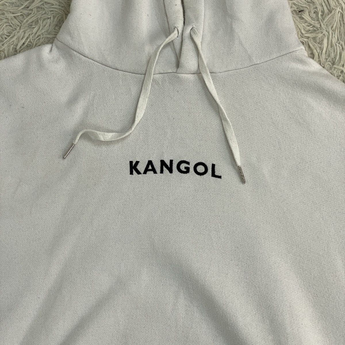 Kangol Kangol Oversized White Sweater Hoodie Size US XL / EU 56 / 4 - 7 Thumbnail
