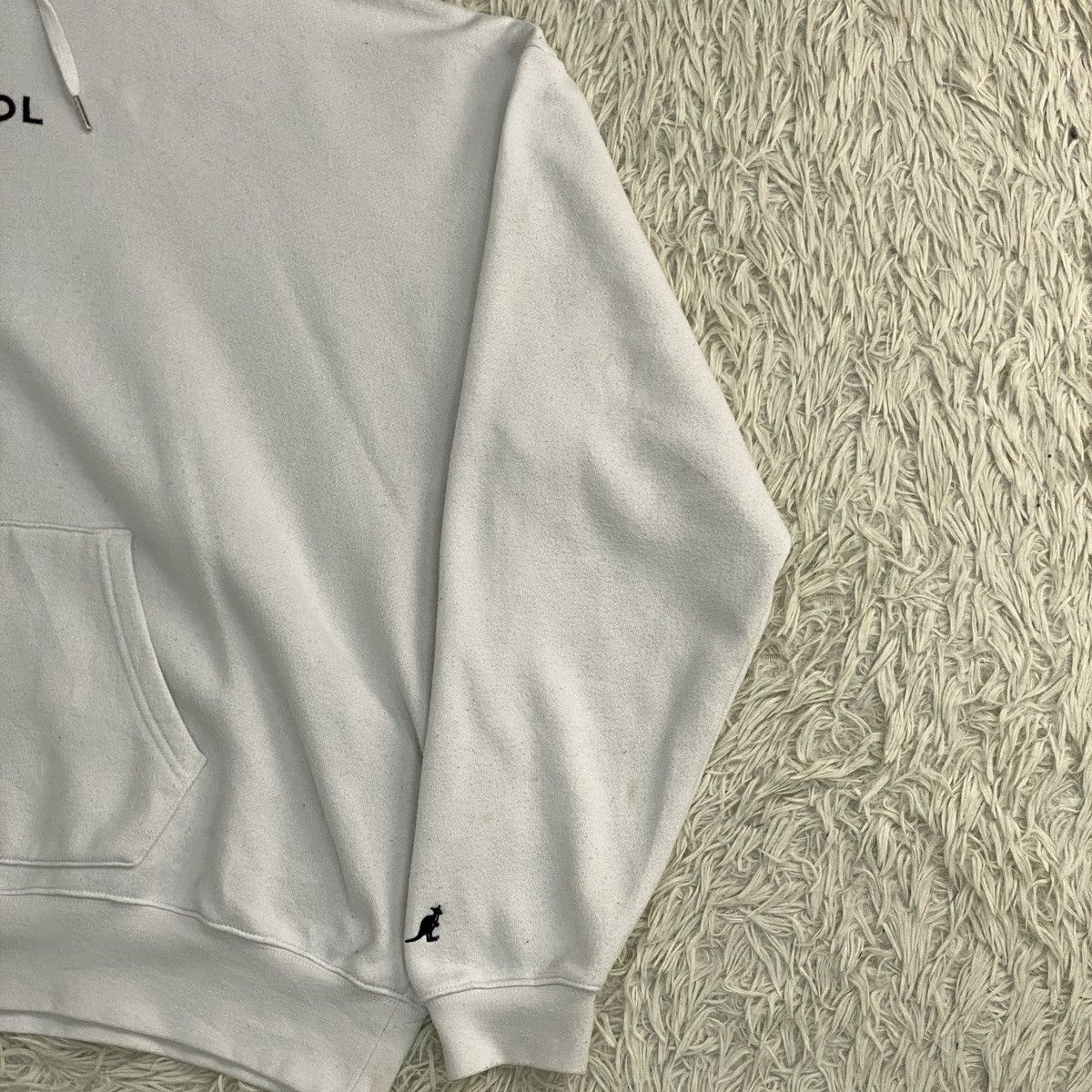 Kangol Kangol Oversized White Sweater Hoodie Size US XL / EU 56 / 4 - 5 Thumbnail