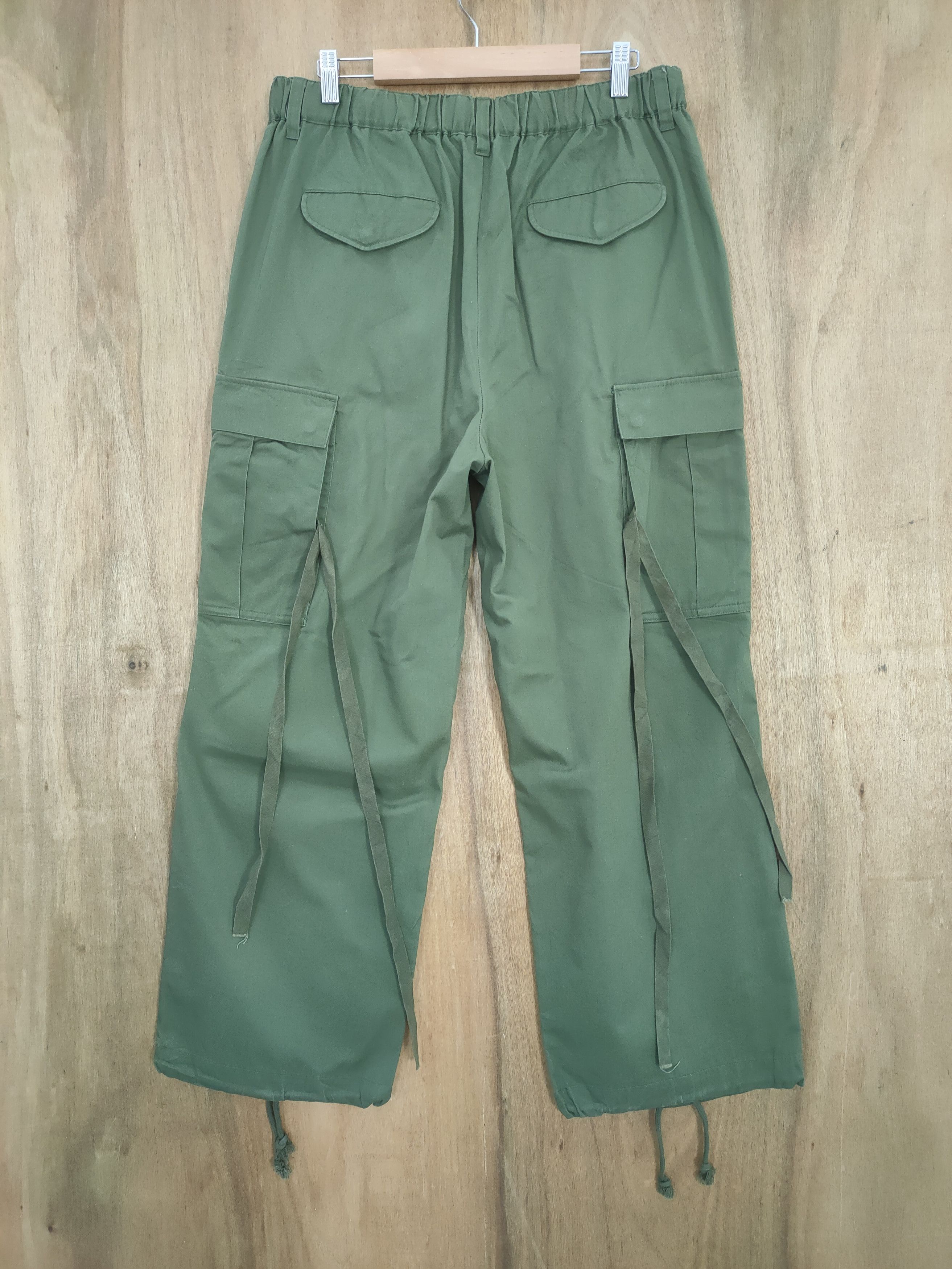 Japanese Brand VINTAGE JAPANESE BRAND BONDAGE CARGO PANTS Size US 34 / EU 50 - 11 Thumbnail