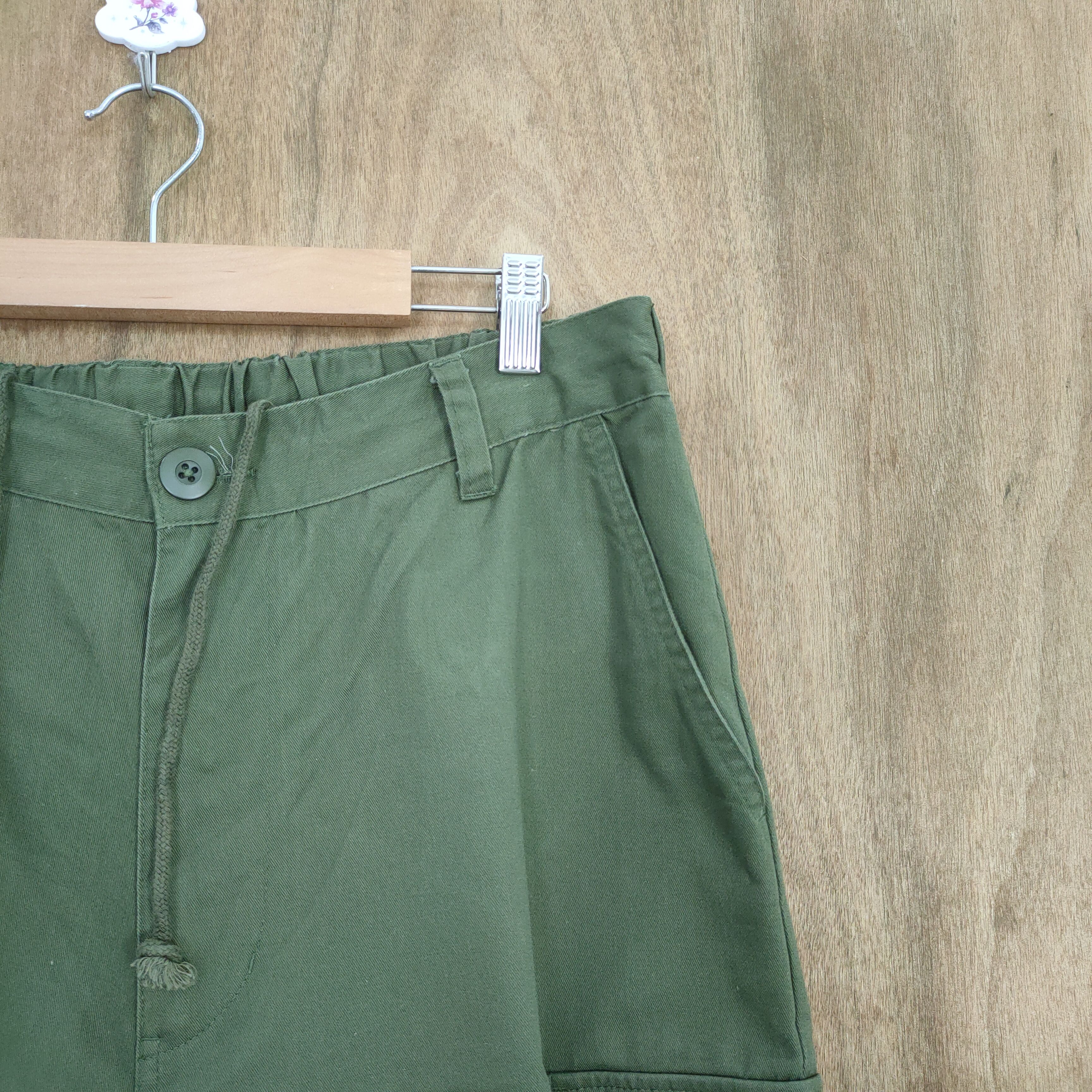 Japanese Brand VINTAGE JAPANESE BRAND BONDAGE CARGO PANTS Size US 34 / EU 50 - 6 Thumbnail