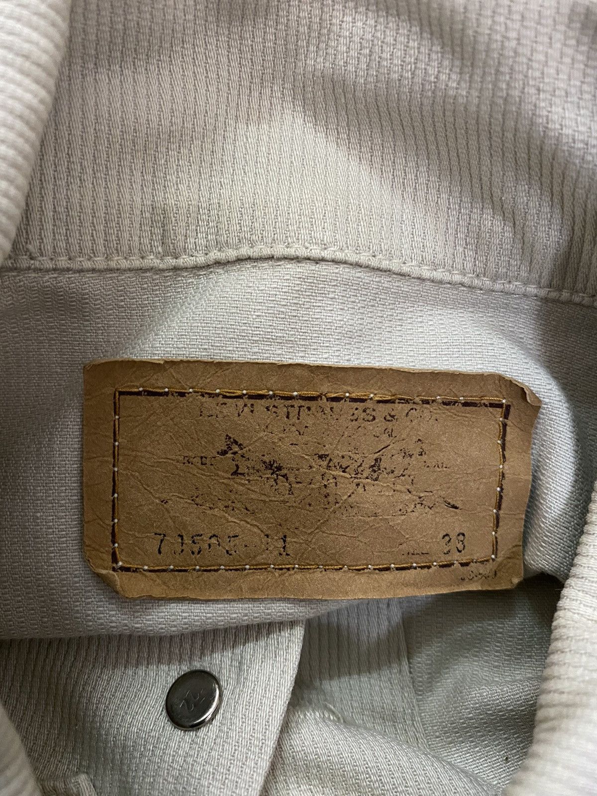 Levi's × Levi's Vintage Clothing Vintage Levi's Strauss & Co Jacket Casual Worker Design Size US S / EU 44-46 / 1 - 9 Thumbnail