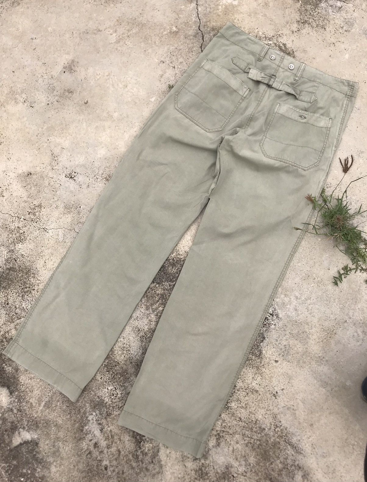 Margaret Howell Margaret Howell Buckle Back Pant Size US 30 / EU 46 - 1 Thumbnail