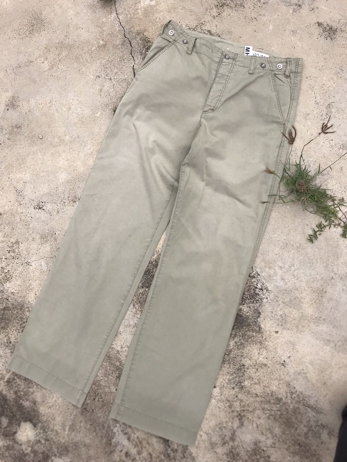 Margaret Howell Margaret Howell Buckle Back Pant Size US 30 / EU 46 - 2 Thumbnail