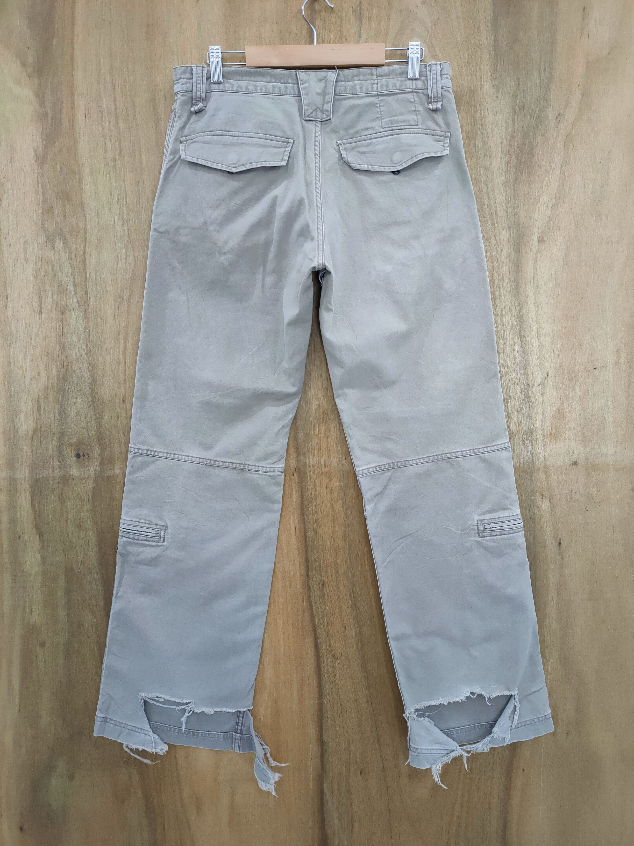Japanese Brand VINTAGE TREE GATE RIPPEP CARGO PANTS Size US 32 / EU 48 - 1 Thumbnail