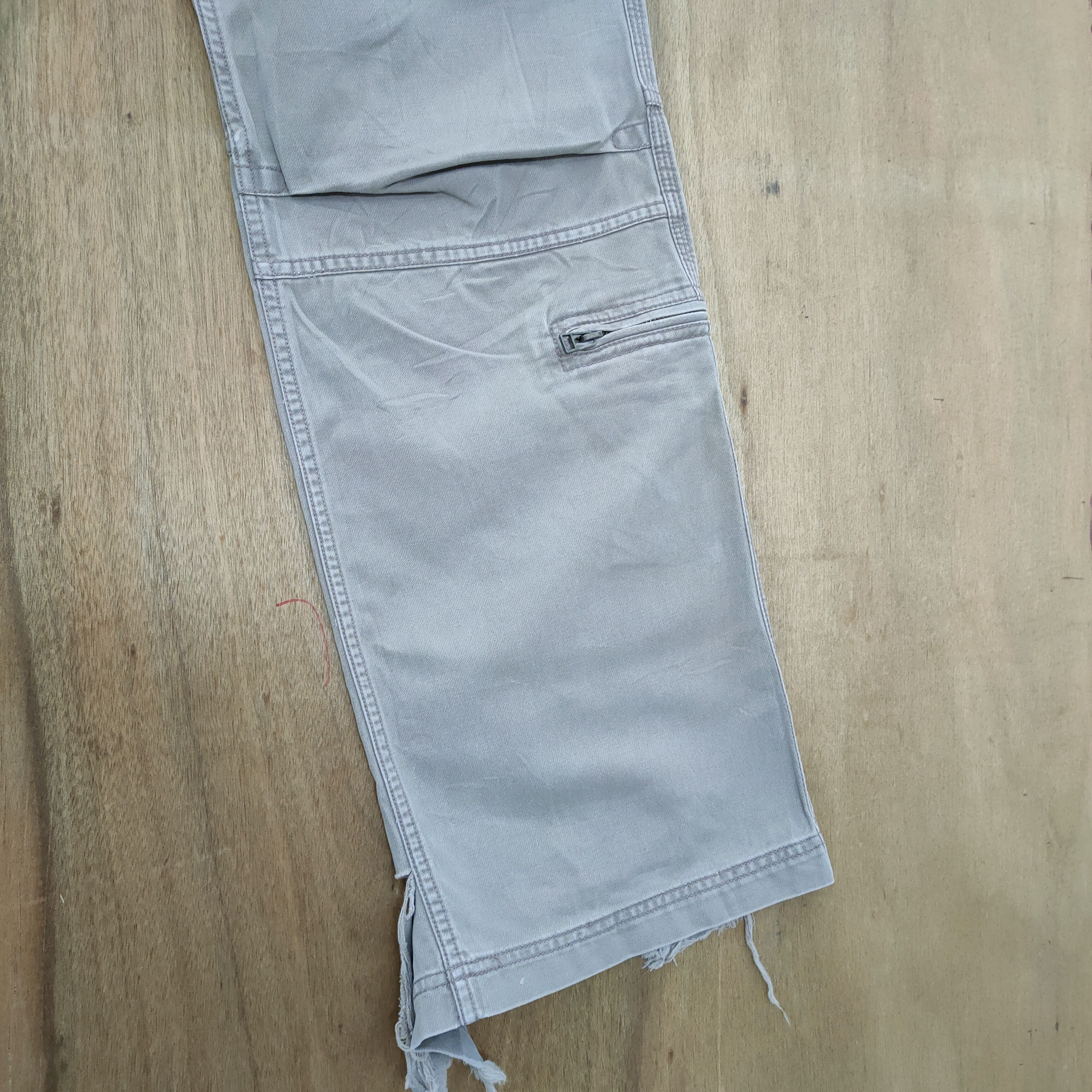 Japanese Brand VINTAGE TREE GATE RIPPEP CARGO PANTS Size US 32 / EU 48 - 7 Thumbnail
