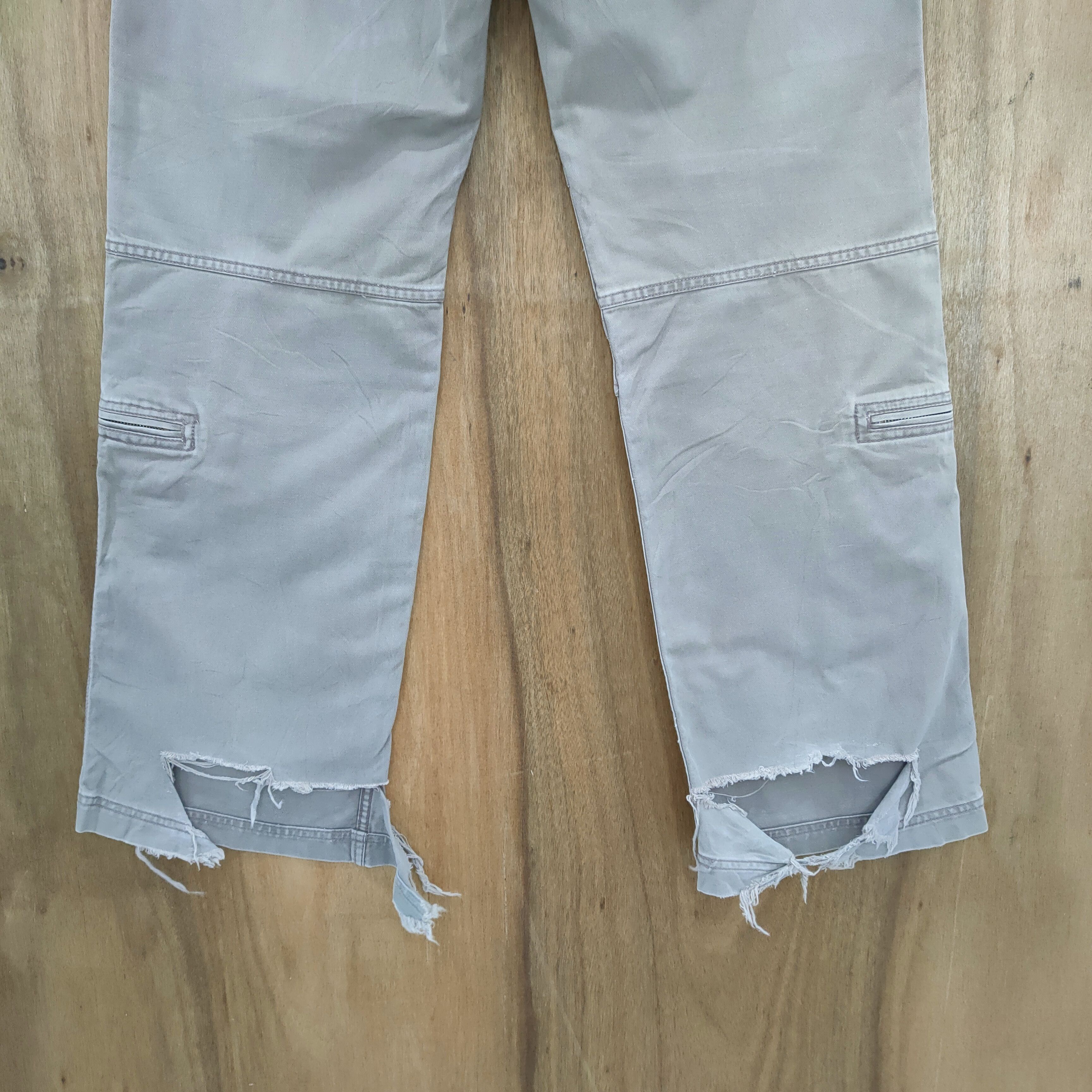 Japanese Brand VINTAGE TREE GATE RIPPEP CARGO PANTS Size US 32 / EU 48 - 11 Thumbnail