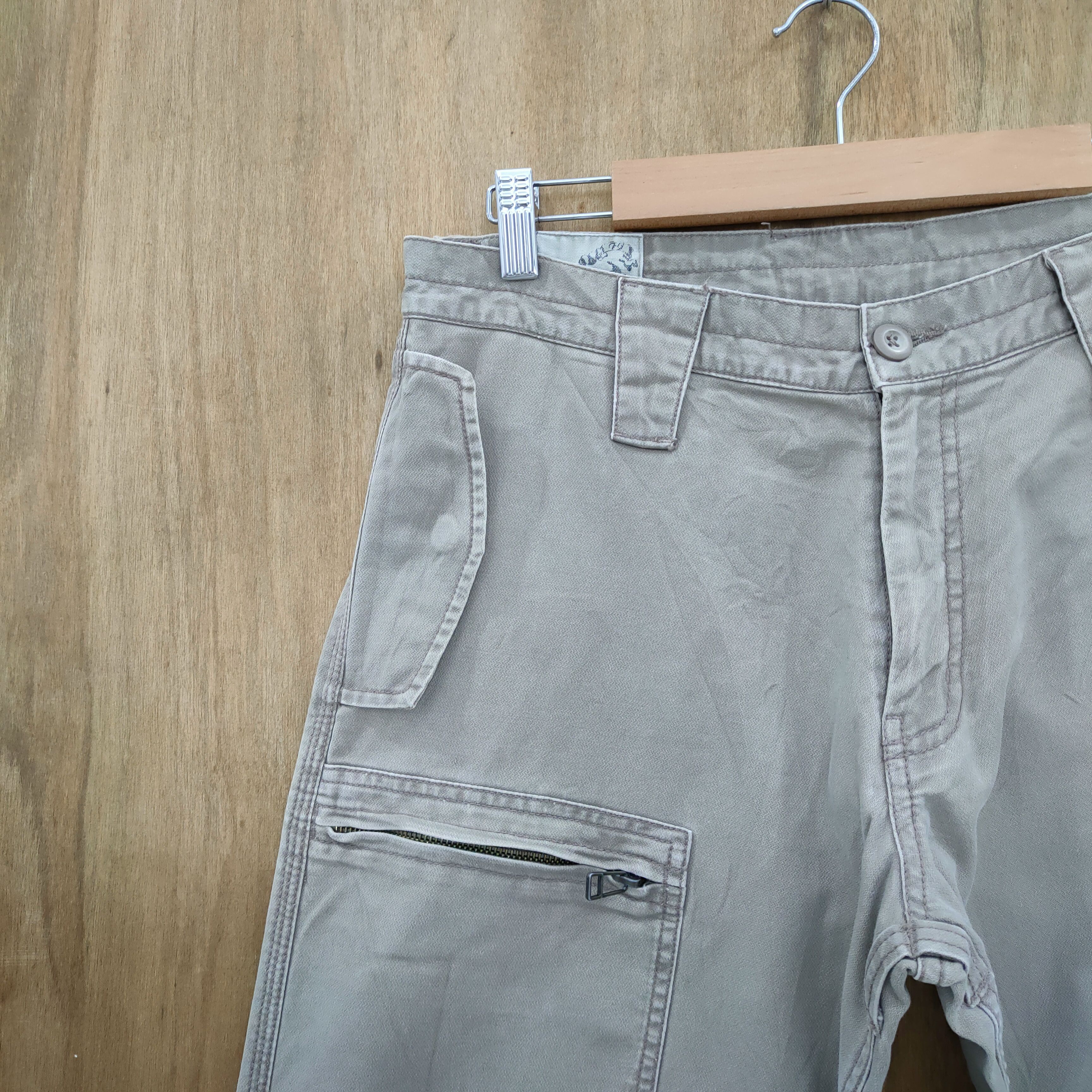 Japanese Brand VINTAGE TREE GATE RIPPEP CARGO PANTS Size US 32 / EU 48 - 5 Thumbnail