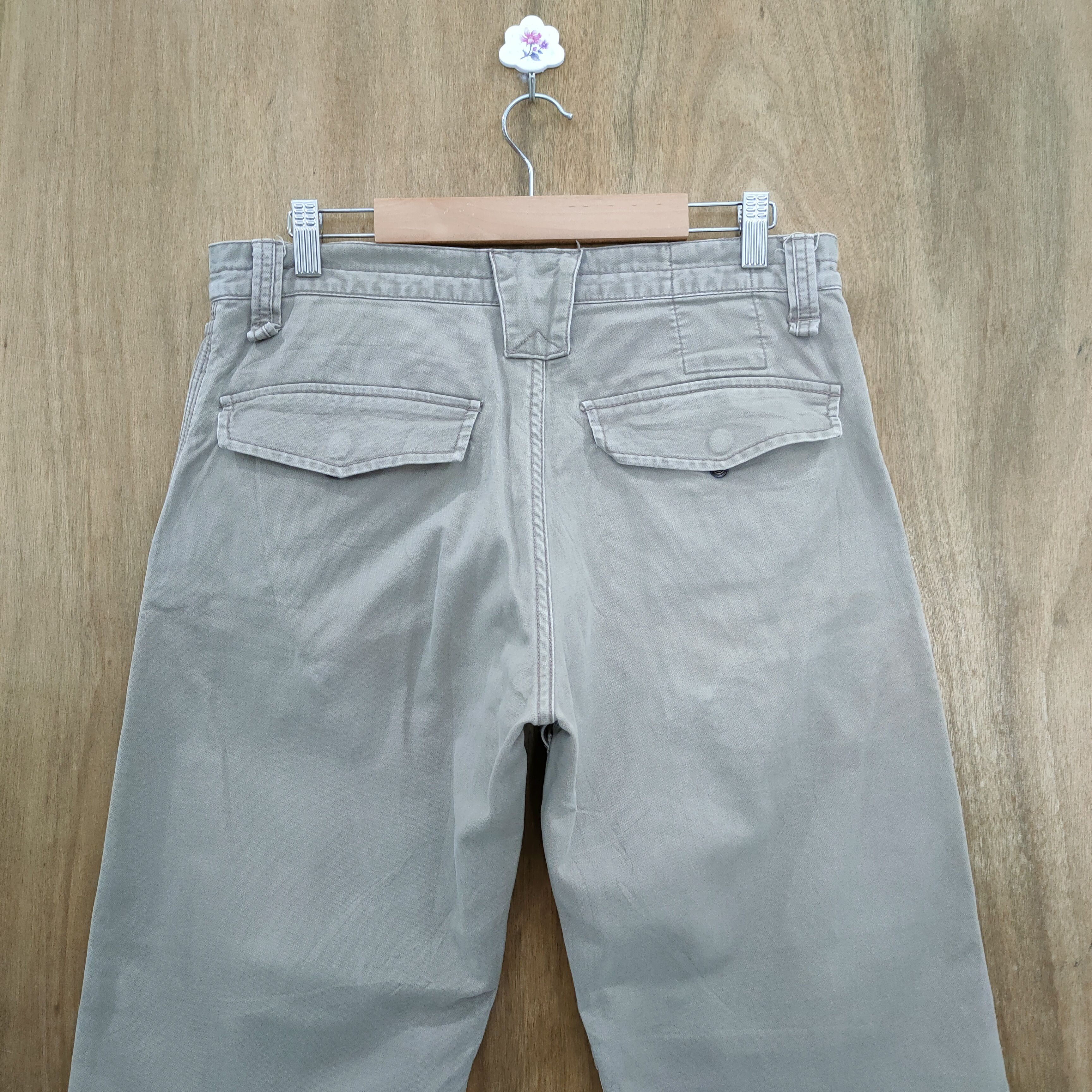 Japanese Brand VINTAGE TREE GATE RIPPEP CARGO PANTS Size US 32 / EU 48 - 10 Thumbnail