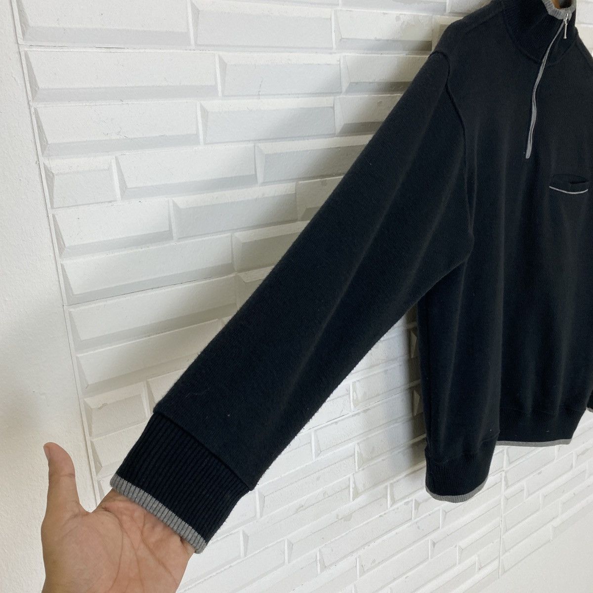 Spalding china Spalding Embroidered Half Zipper Sweater Size US M / EU 48-50 / 2 - 8 Thumbnail