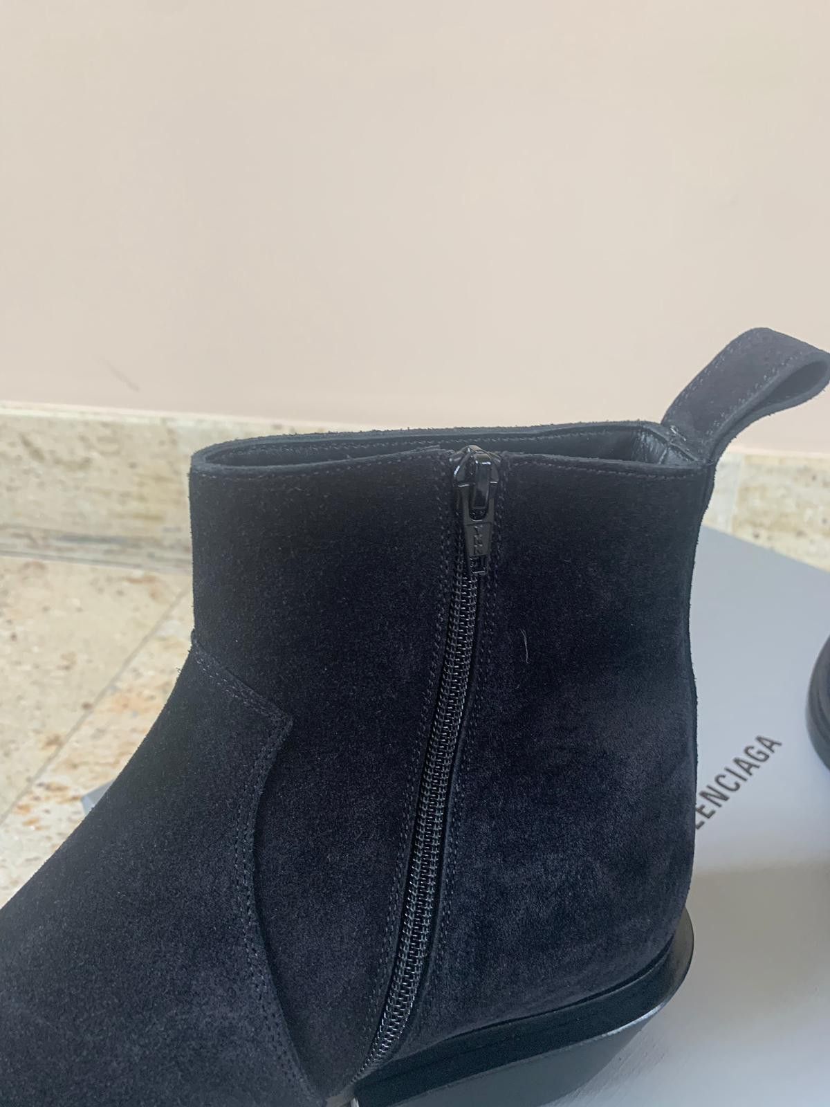 Balenciaga o1rshd1 Santiag 40 Boots in Black Size US 9 / EU 42 - 8 Thumbnail