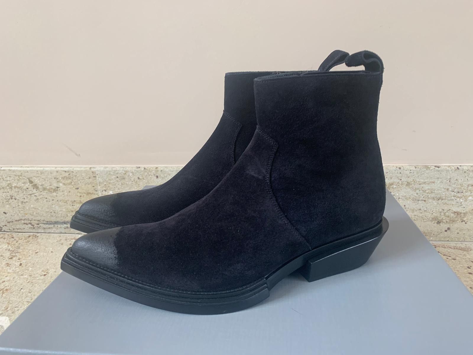 Balenciaga o1rshd1 Santiag 40 Boots in Black Size US 9 / EU 42 - 5 Thumbnail