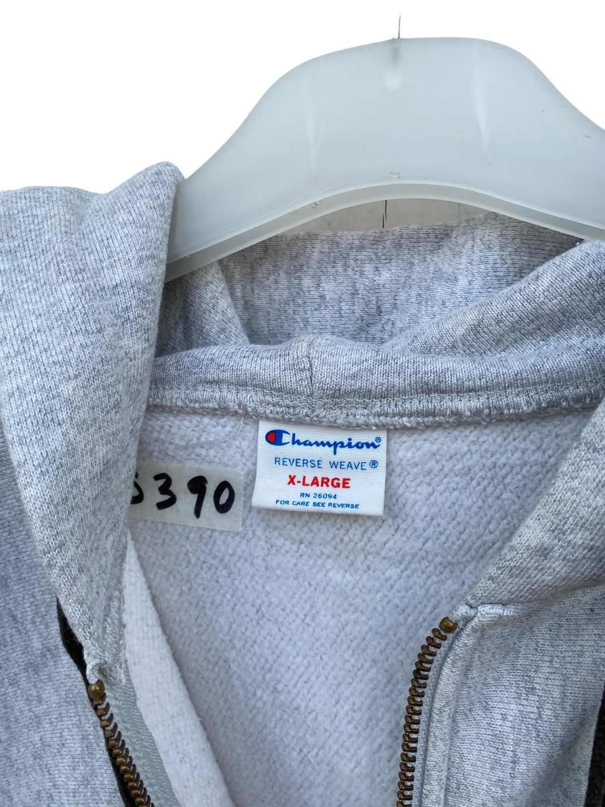 Champion Vintage Champion Reverse Weave Hoodie Zipper Size XL Fit M/L Size US L / EU 52-54 / 3 - 7 Thumbnail