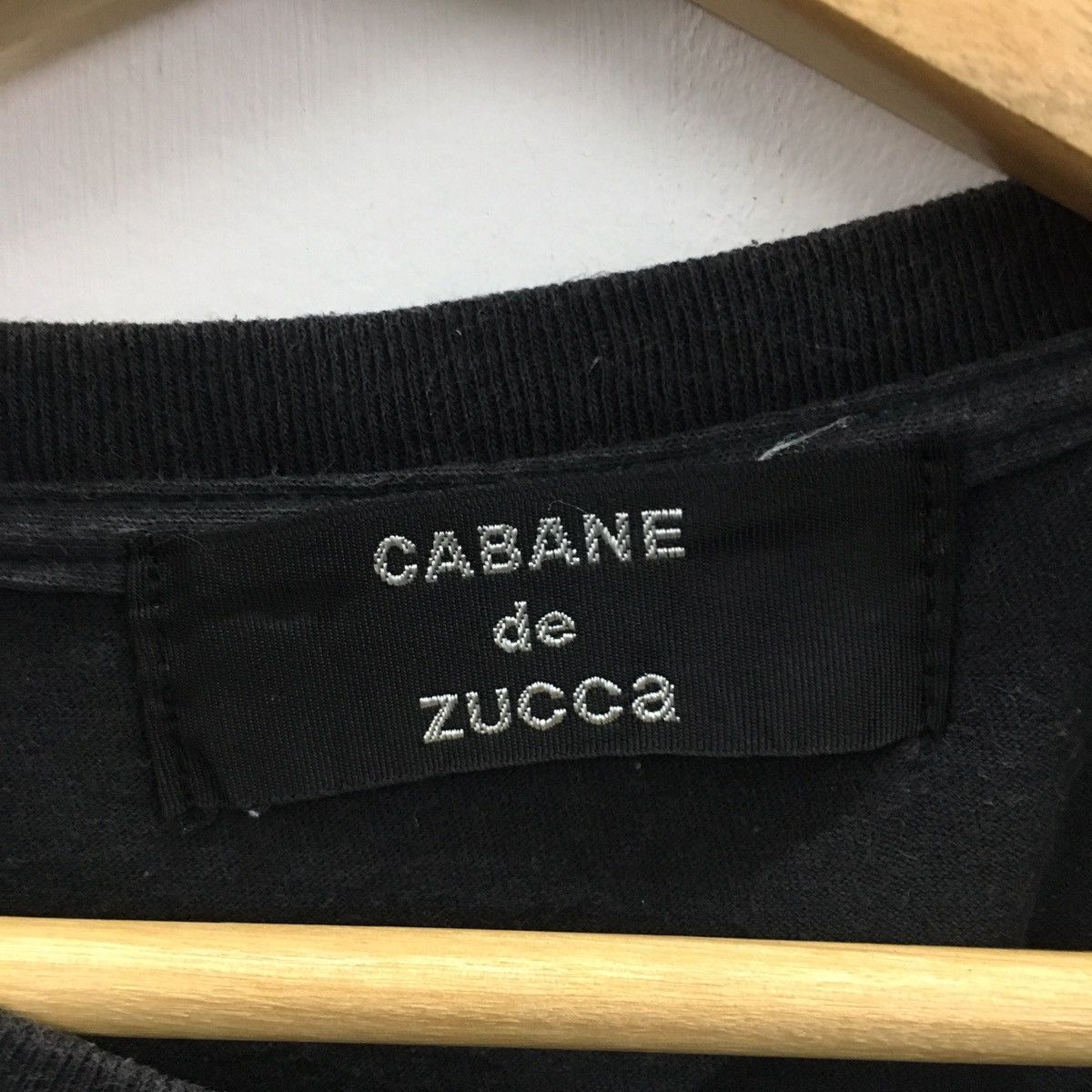 CABANE de ZUCCa × Japanese Brand × Vintage Vintage CABANE de ZUCCA Big Logo Tshirt Size US M / EU 48-50 / 2 - 2 Thumbnail