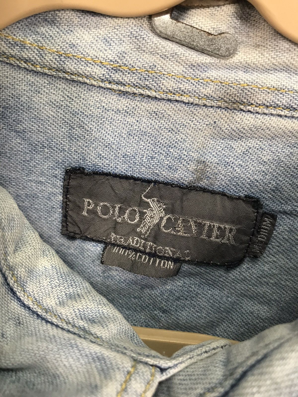 Flannel × Japanese Brand Polo canter tradisional denim flannel distressed denim Size US M / EU 48-50 / 2 - 4 Thumbnail