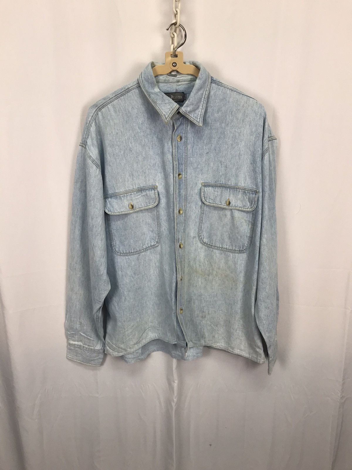 Flannel × Japanese Brand Polo canter tradisional denim flannel distressed denim Size US M / EU 48-50 / 2 - 6 Thumbnail