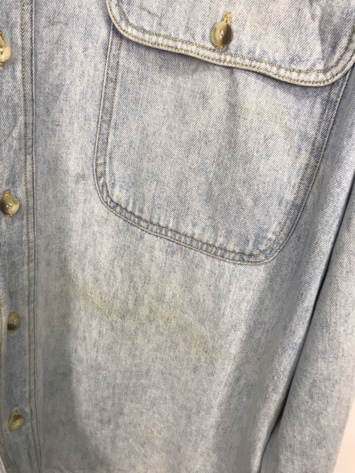 Flannel × Japanese Brand Polo canter tradisional denim flannel distressed denim Size US M / EU 48-50 / 2 - 5 Thumbnail