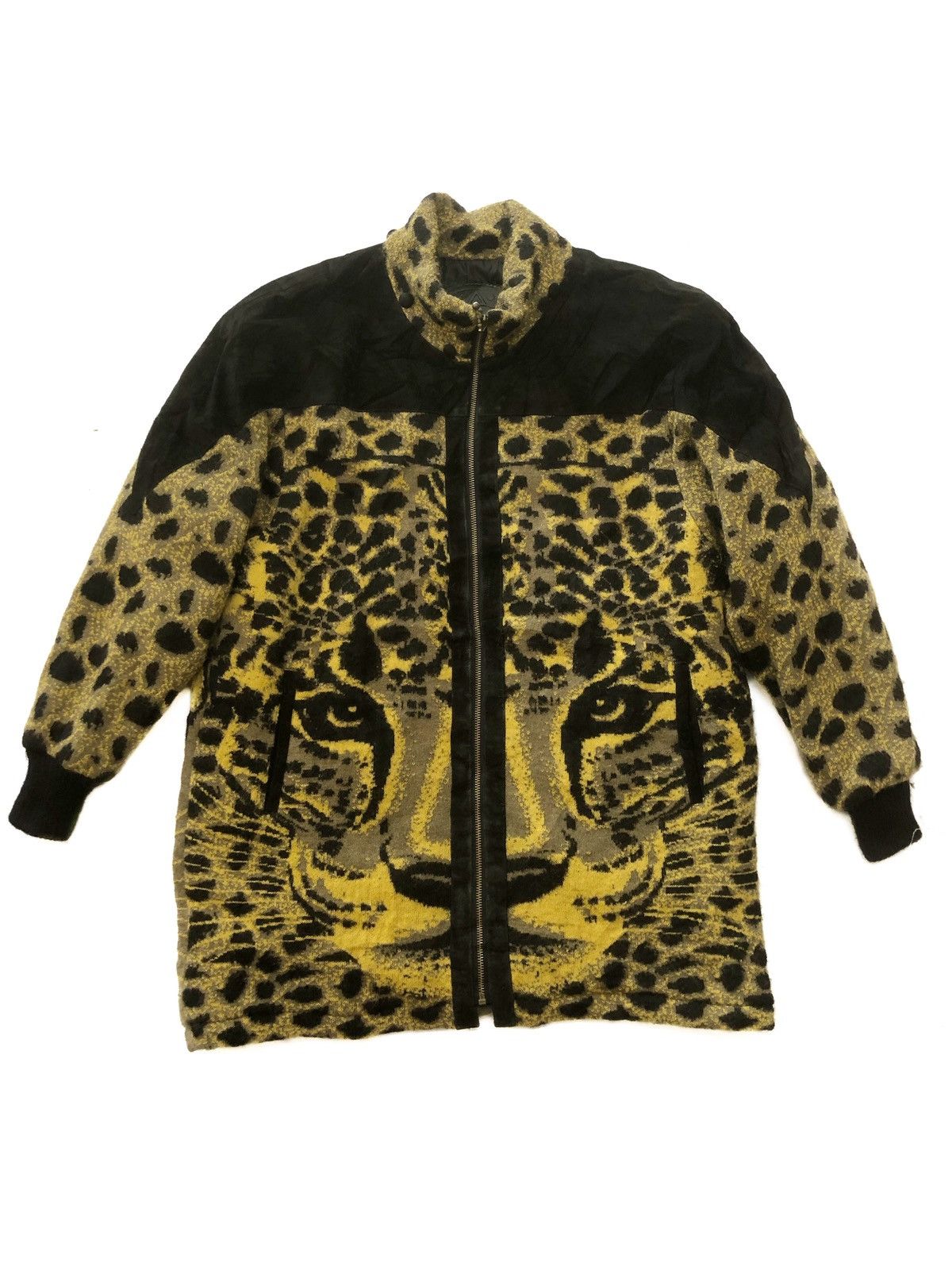 Art Comes First ❌RARE-Awesome Fur Leopard Style Fullprint Jacket Sz L aaa Size US L / EU 52-54 / 3 - 2 Thumbnail